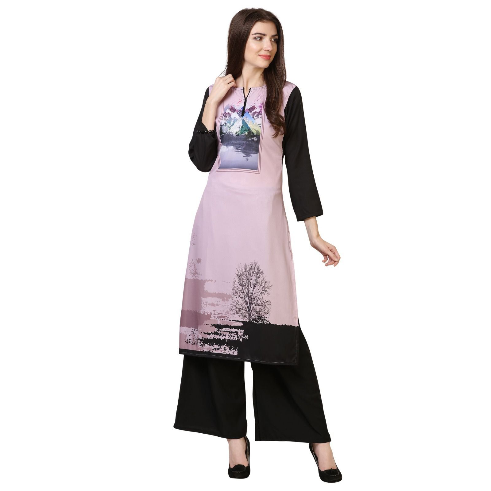 Heavy Crepe Kurti