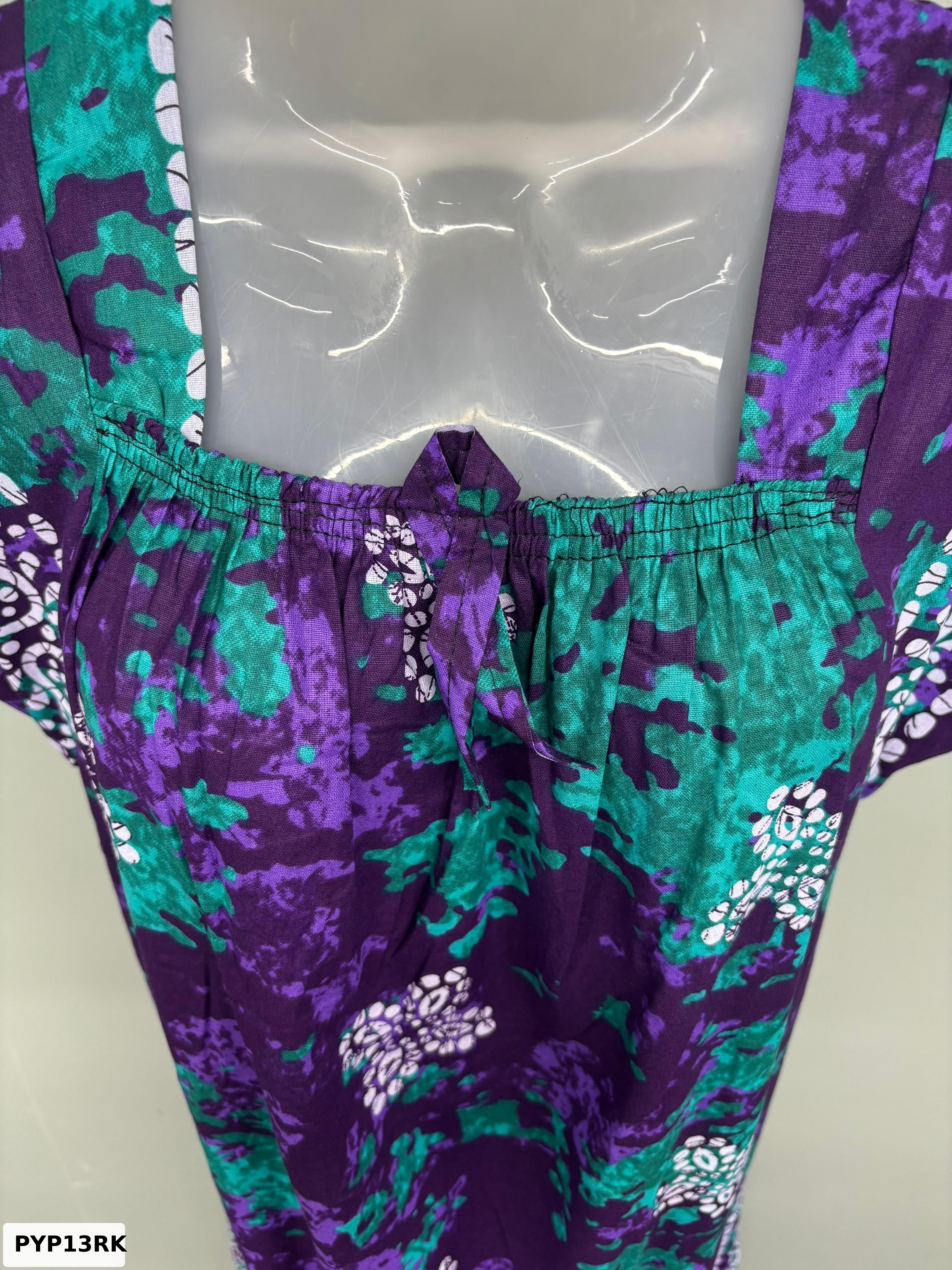 Procin Cotton Elastic Neck Nighty