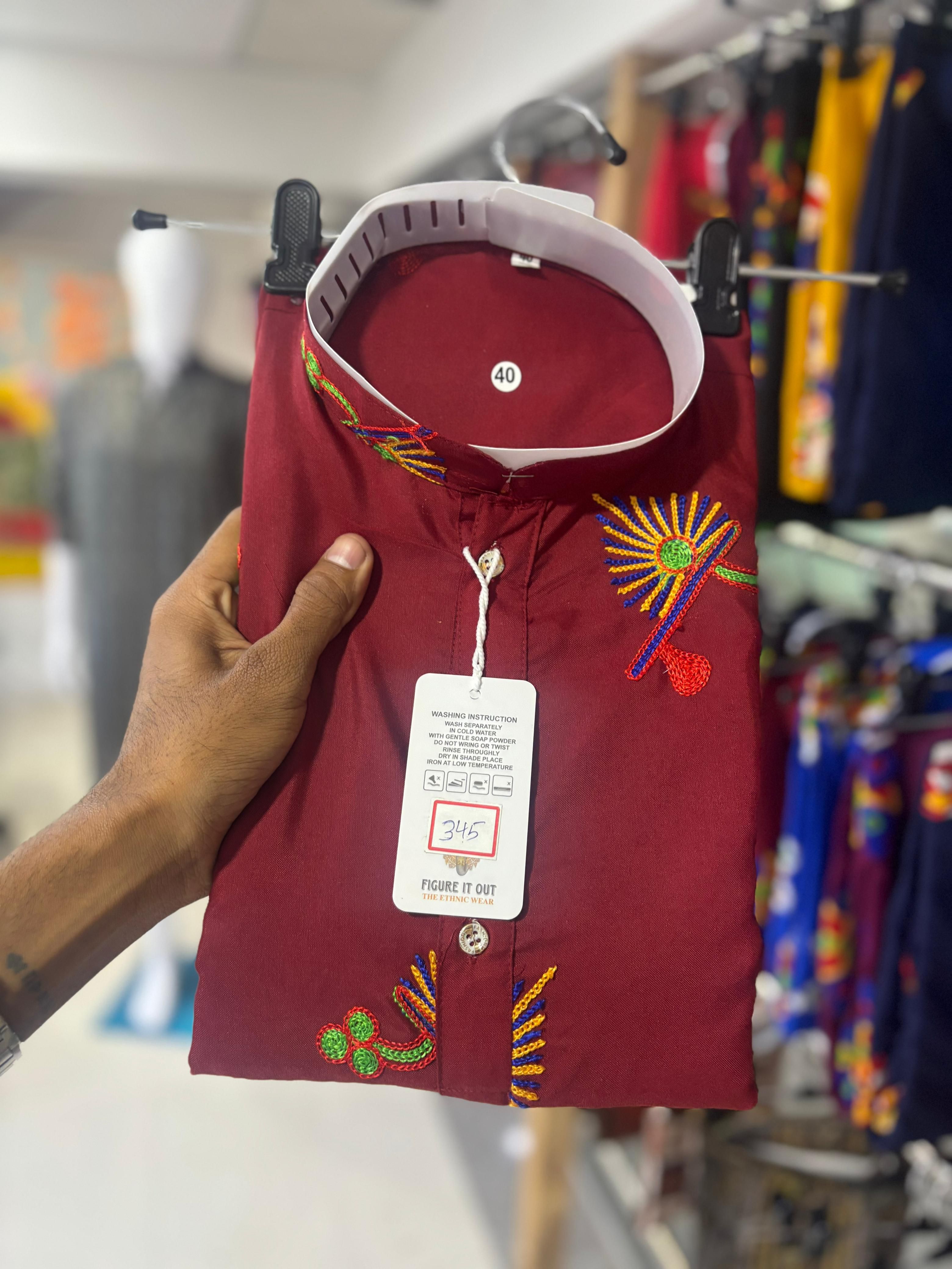 Kutchi Work Kurta 