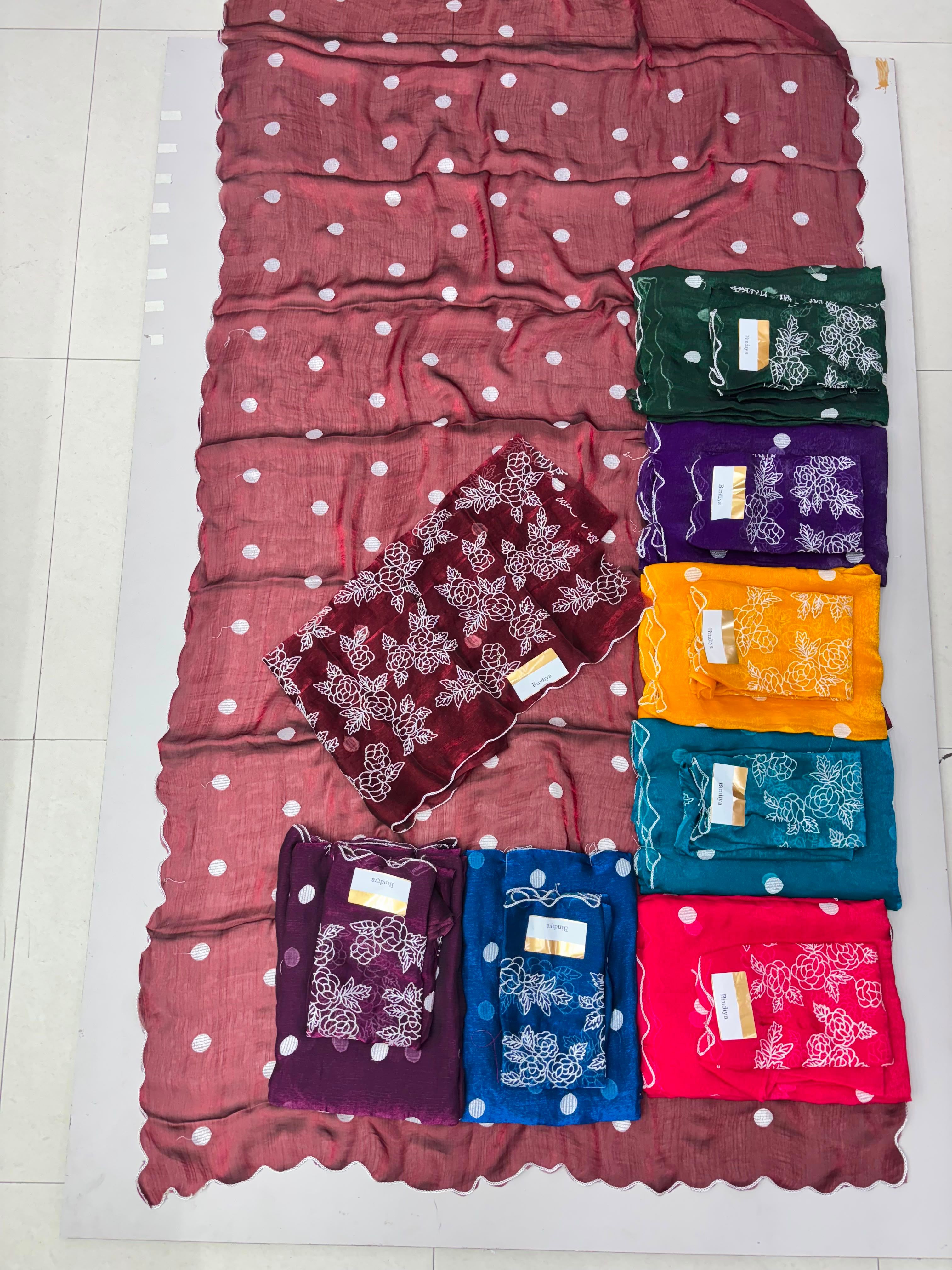 Bindiya Fendy Silk Saree