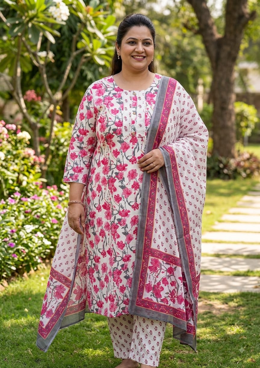 Fancy Colours Fancy Designs Print Fabrics Cotton 6040