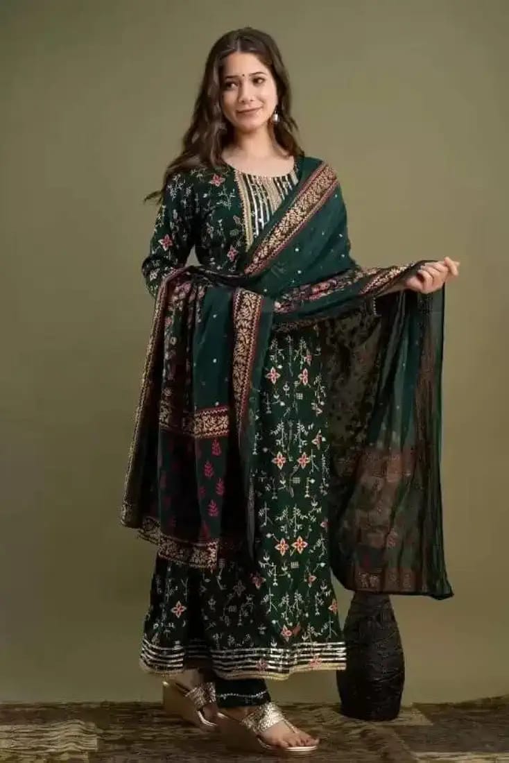 Anarkali Style 3 Pcs
