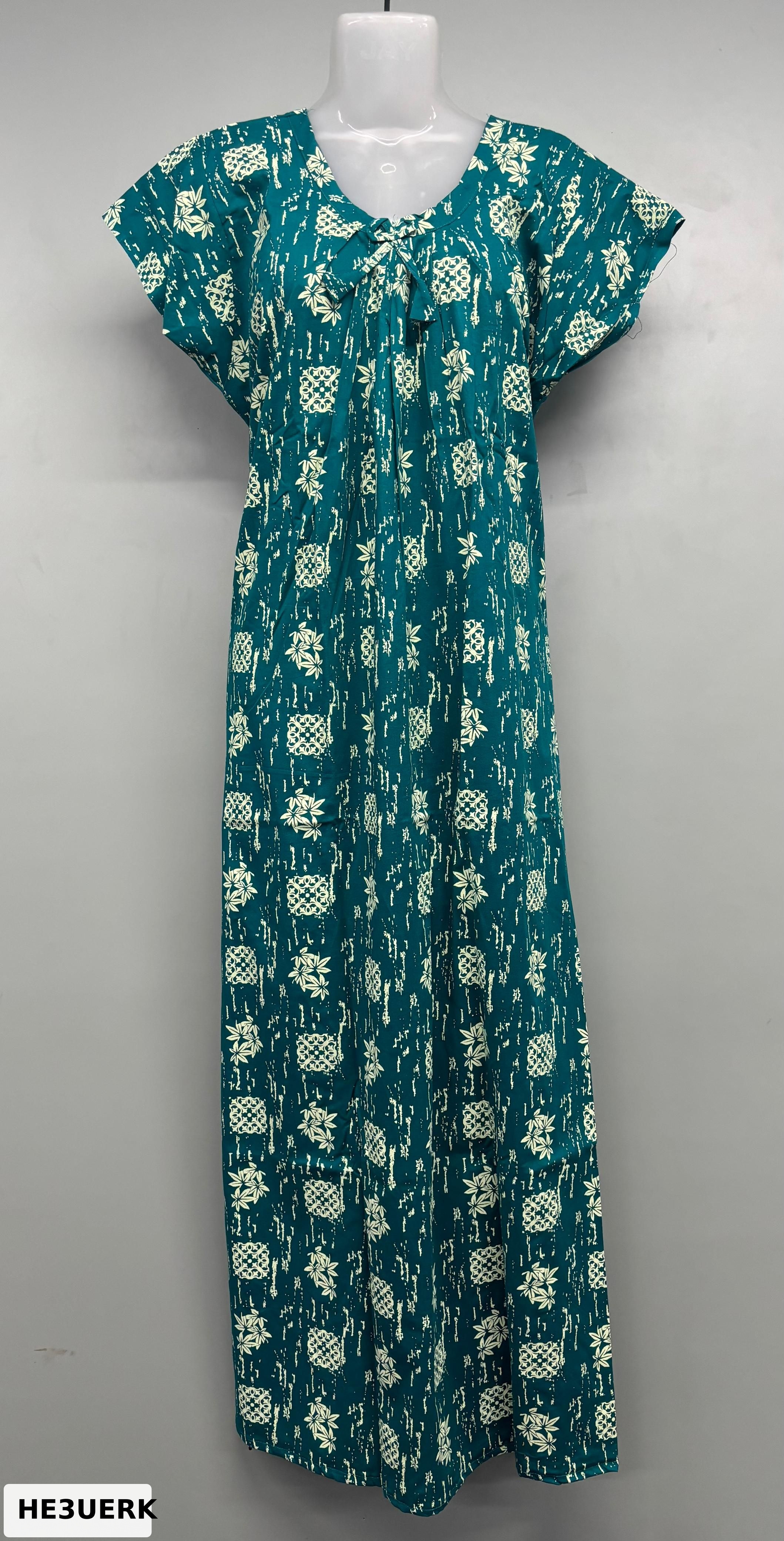 Cloth Cotton Apsara Round Neck Nighty