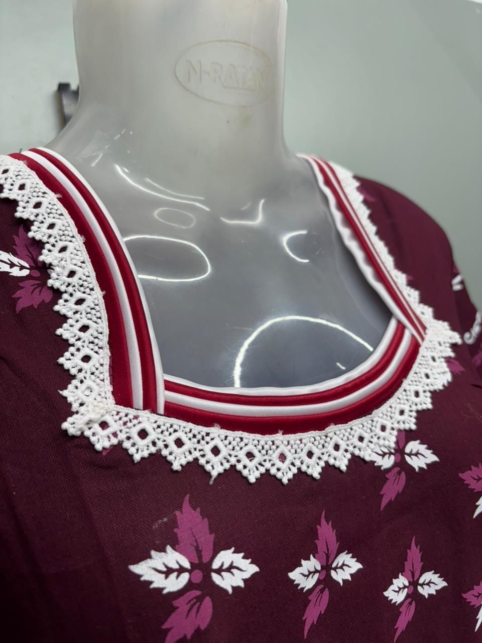 Apsara cotton work Nighty