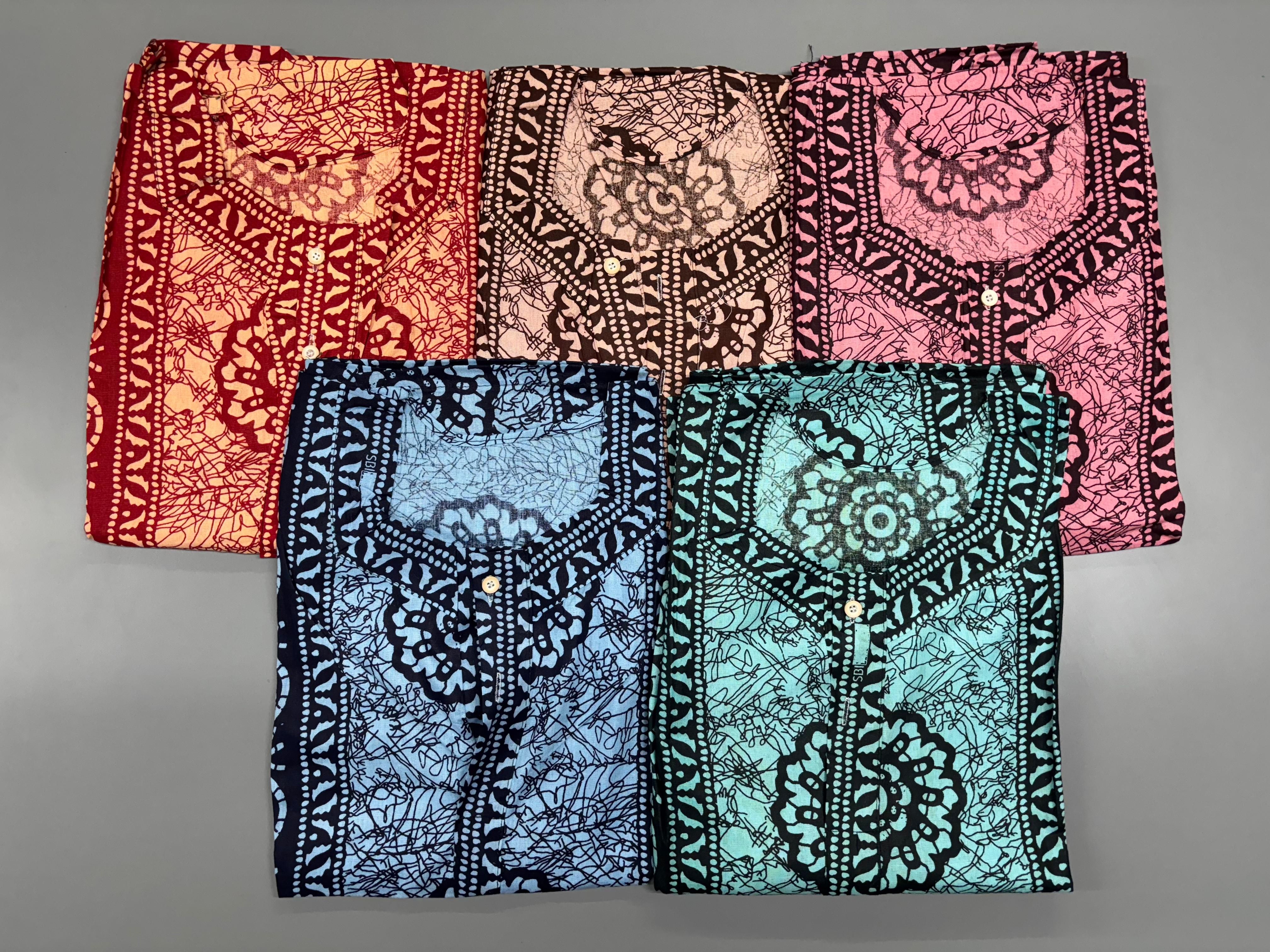 CLOTH COTTON PROCIN BUTTON NIGHTY