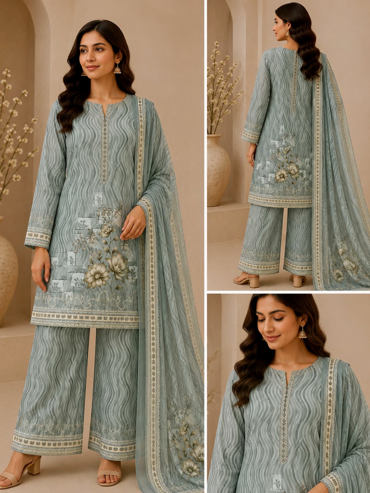 3D Print Pakistani 3 Pcs