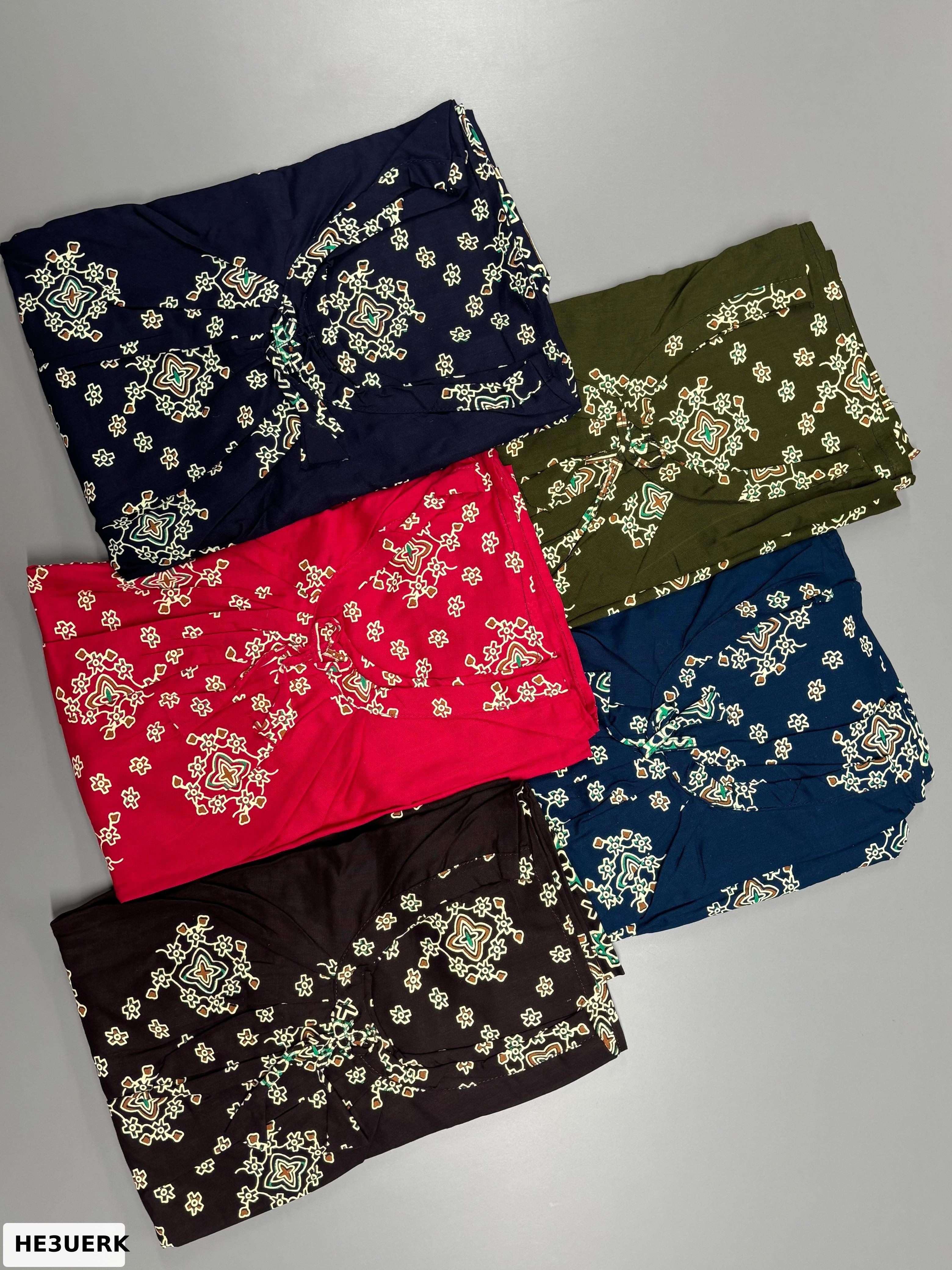 Cloth Cotton Apsara Round Neck Nighty