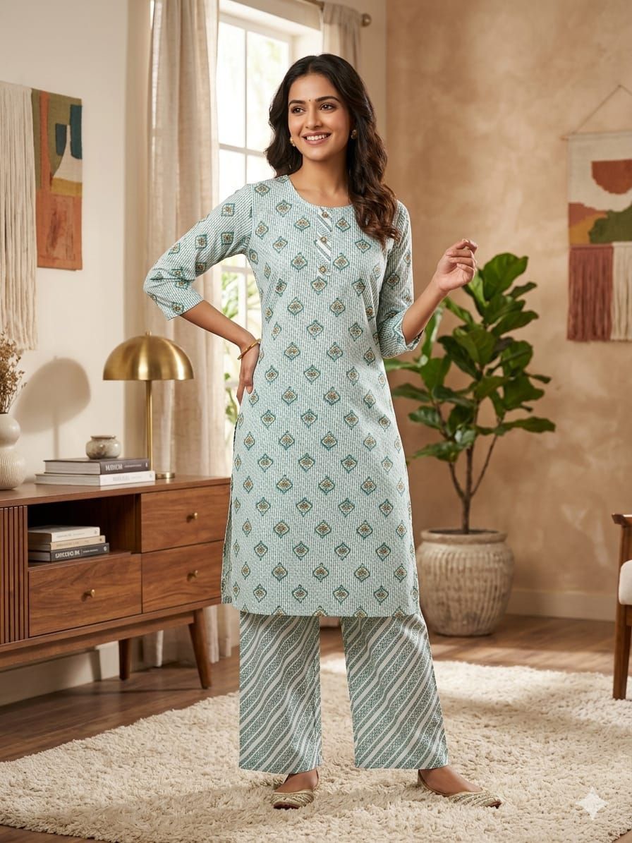 2 Pcs Kurtis Pant