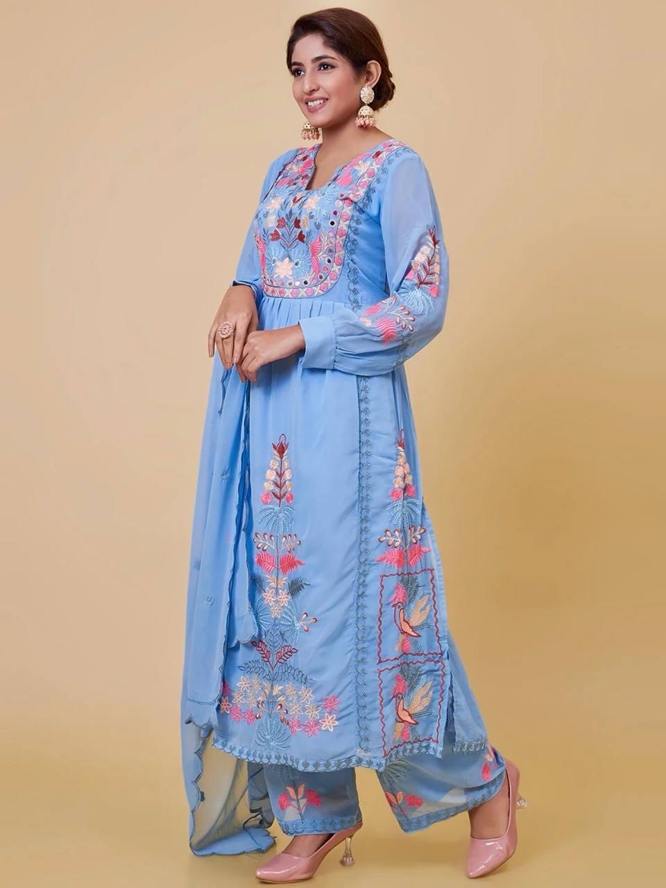 Premium Quality 3-Piece Kurti Set