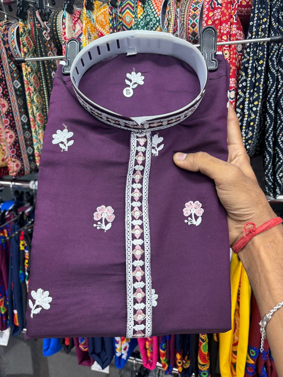 Men's Zari Work Daman Kurta