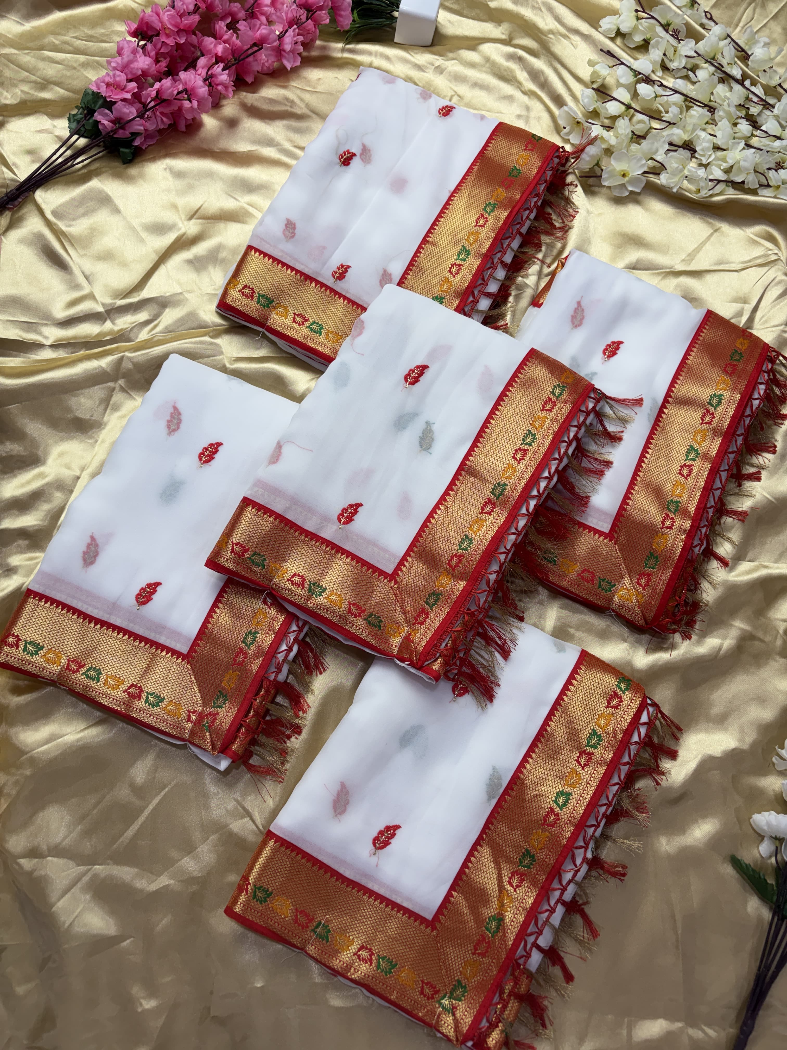 Special 15 August White Saree