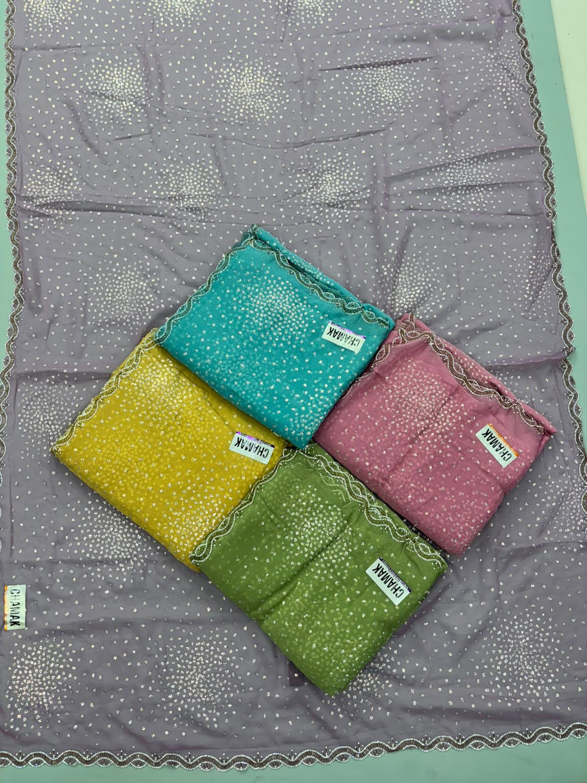 Heavy Chamak Saree