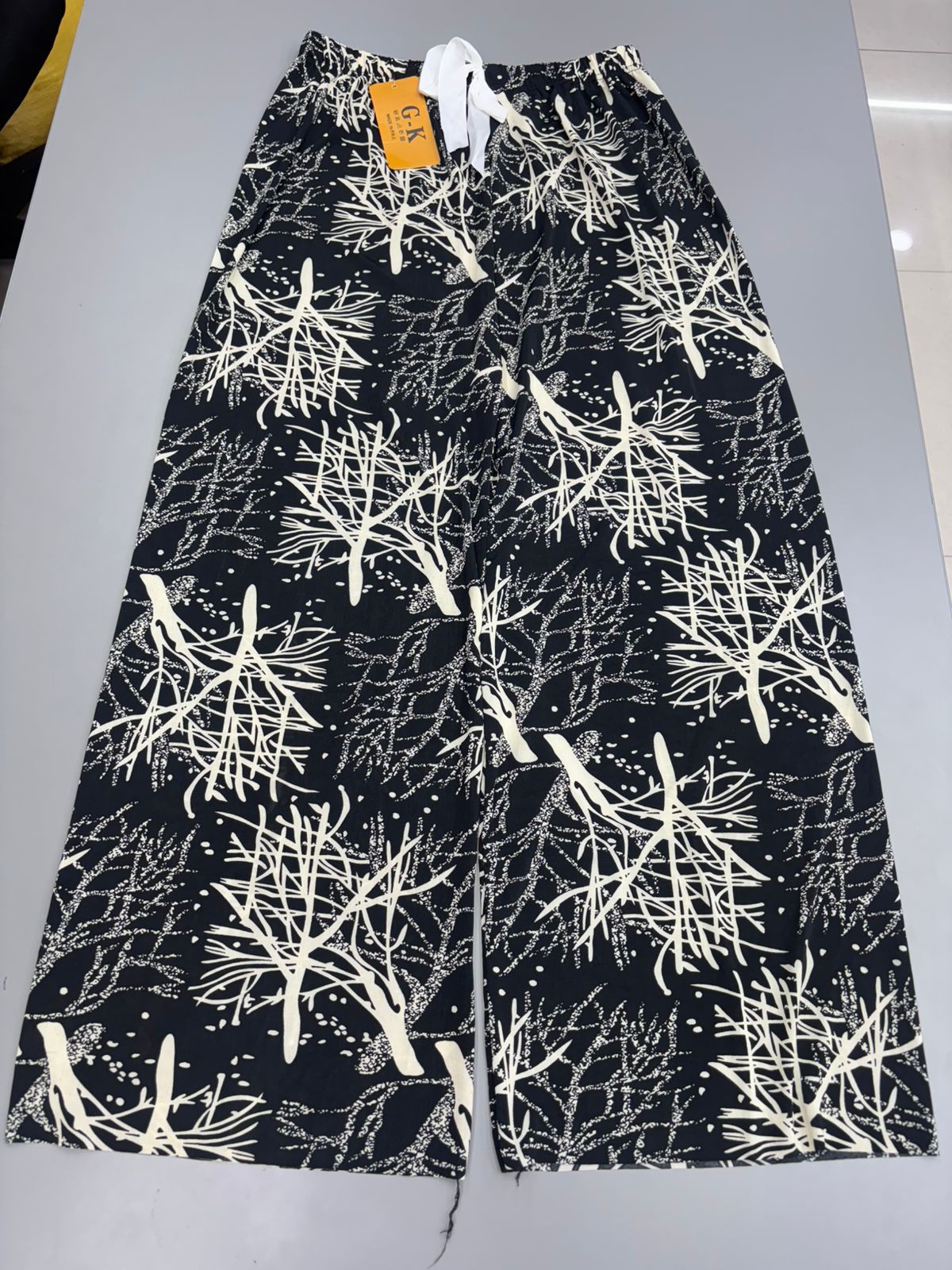 Rib N X Palazzo Heavy Laycra 