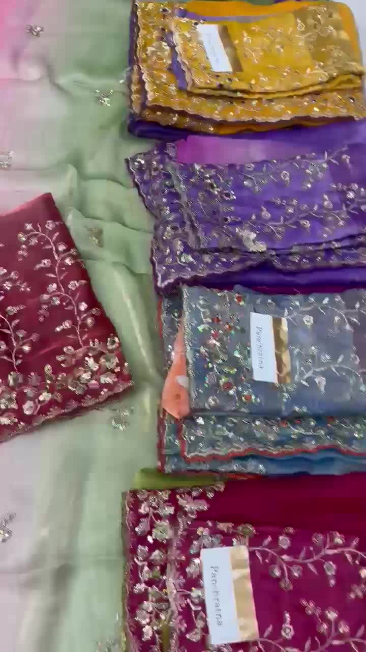 Panchratna Fendy Silk Saree