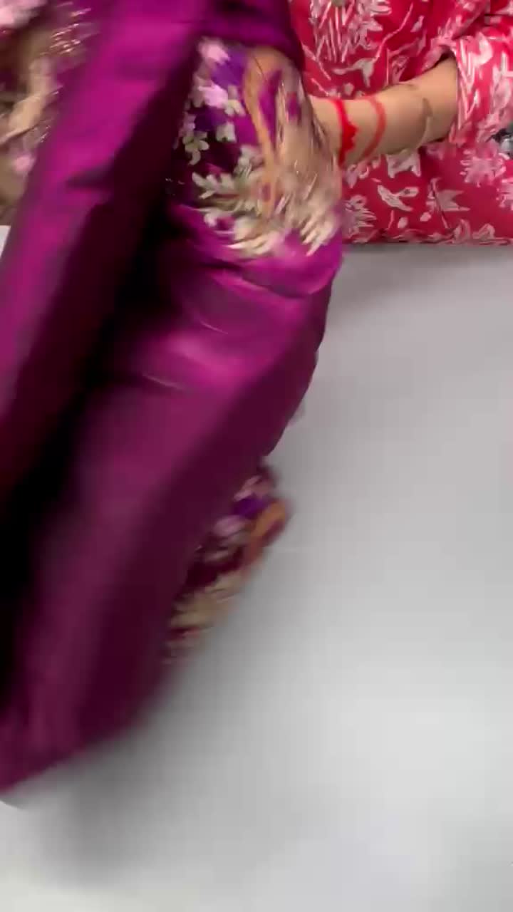 Hiran Work Saree