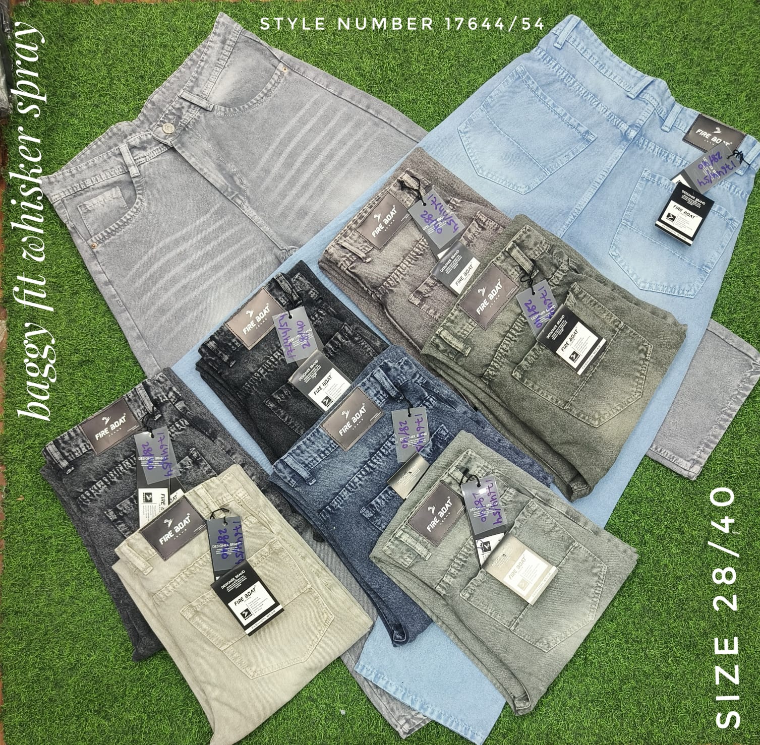 Men's Premium Quality Baggy Jeans