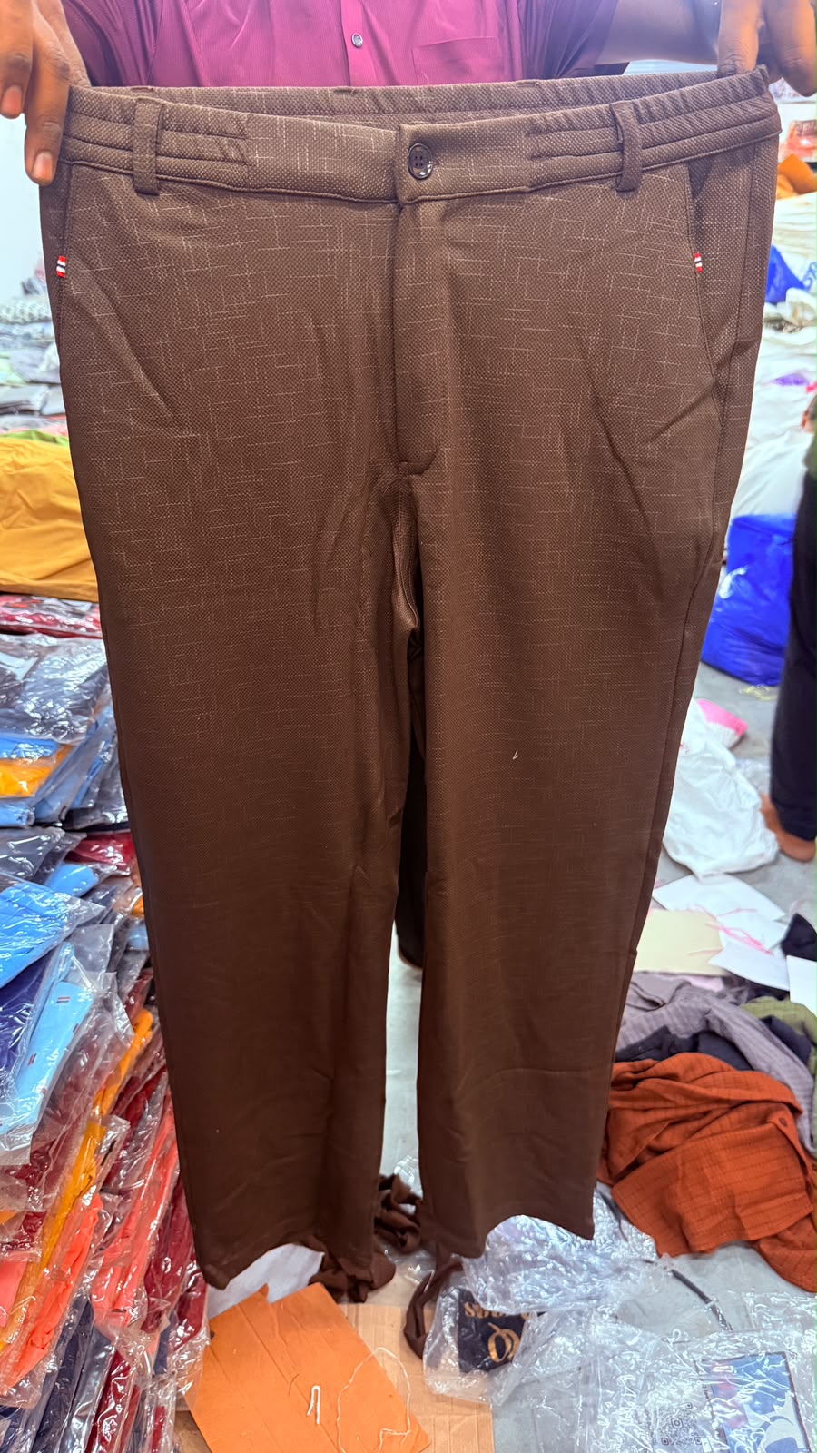 Men's Cotton Branded Pants