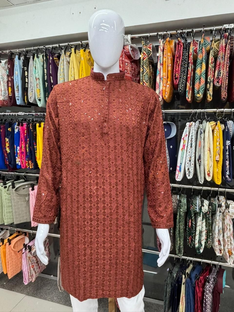 Heavy Lucknowi kurta