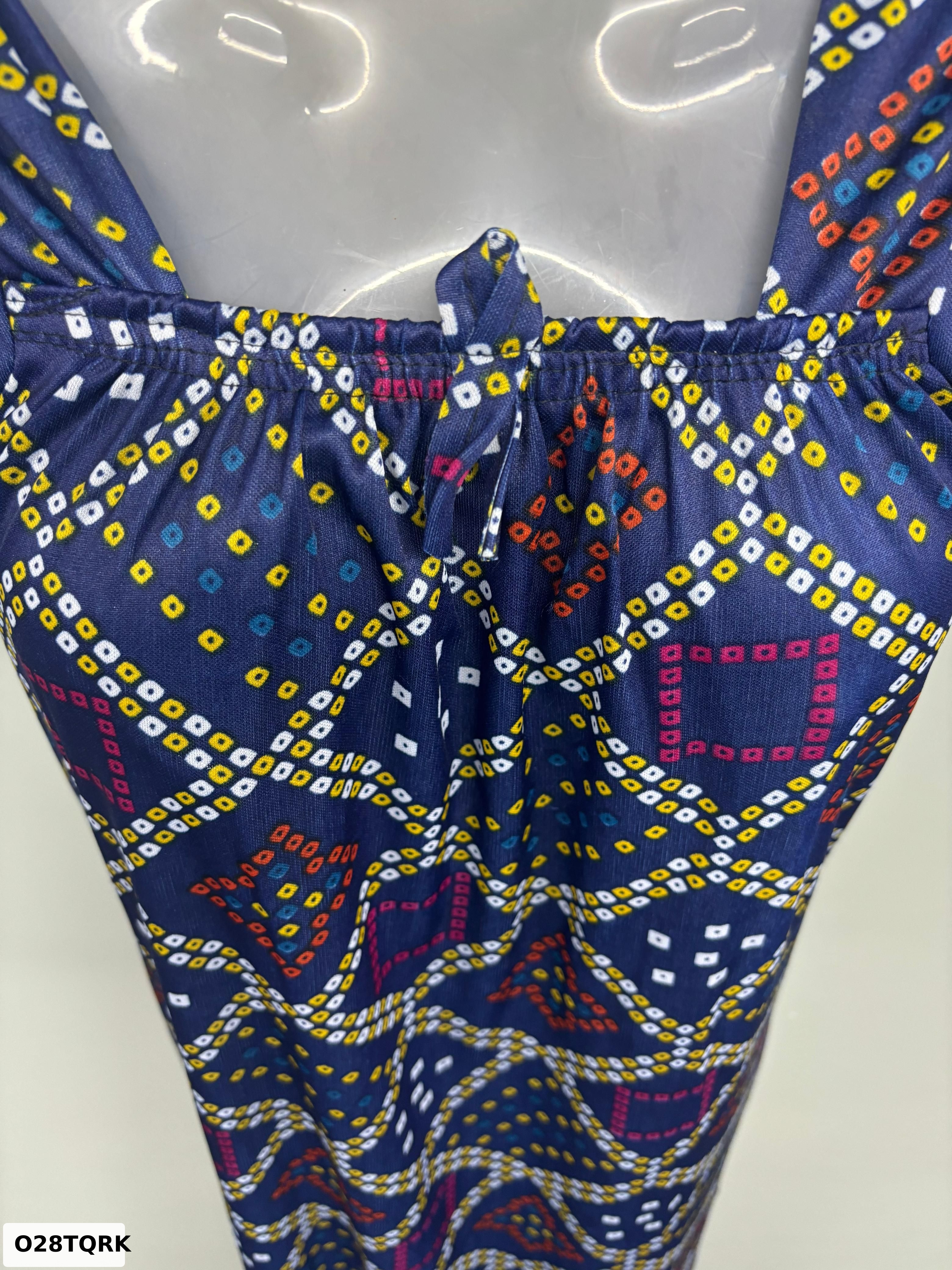 Sareena Print Elastic Nighty
