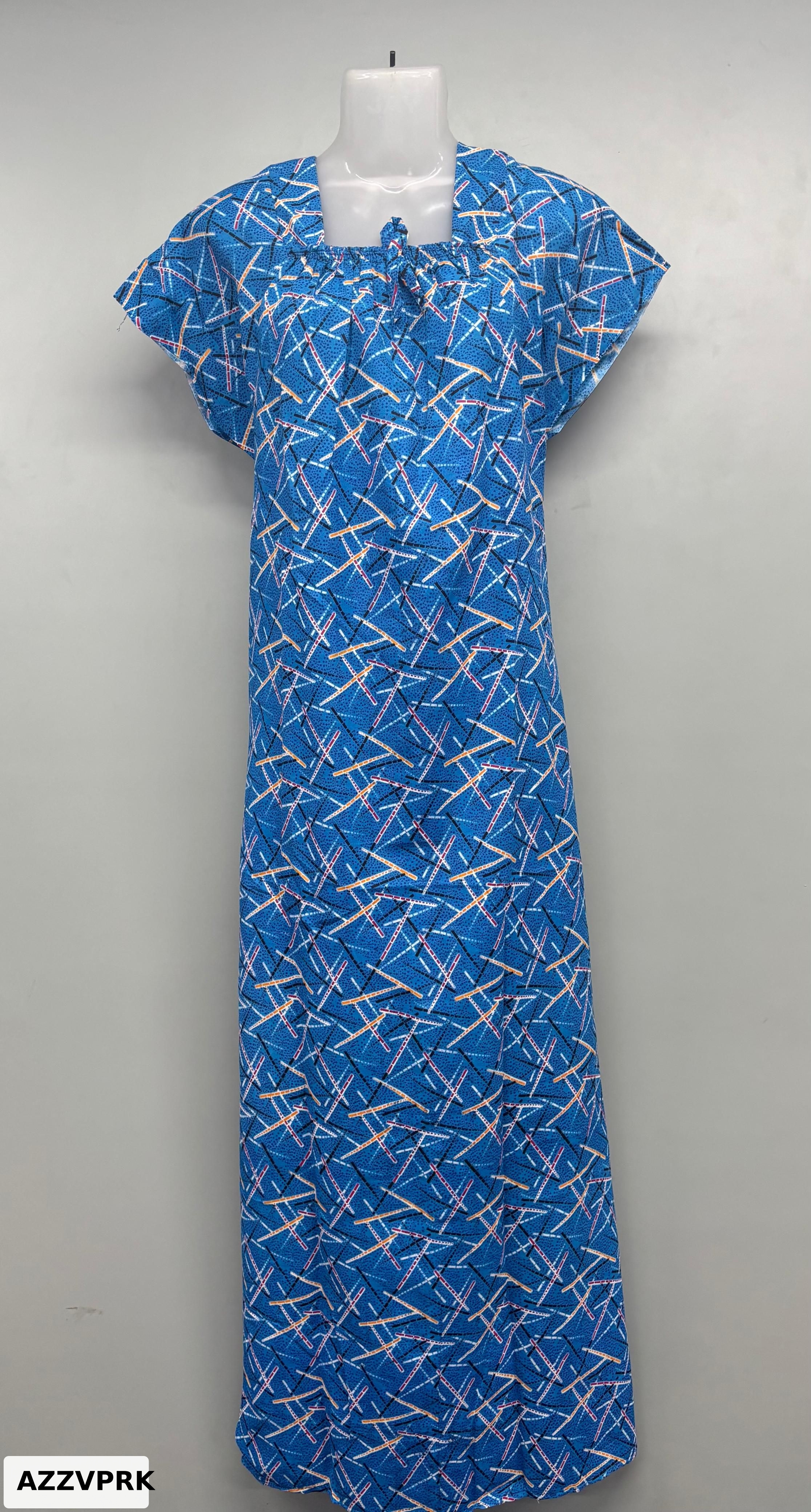 Chirag Cotton Elastic Neck Nighty