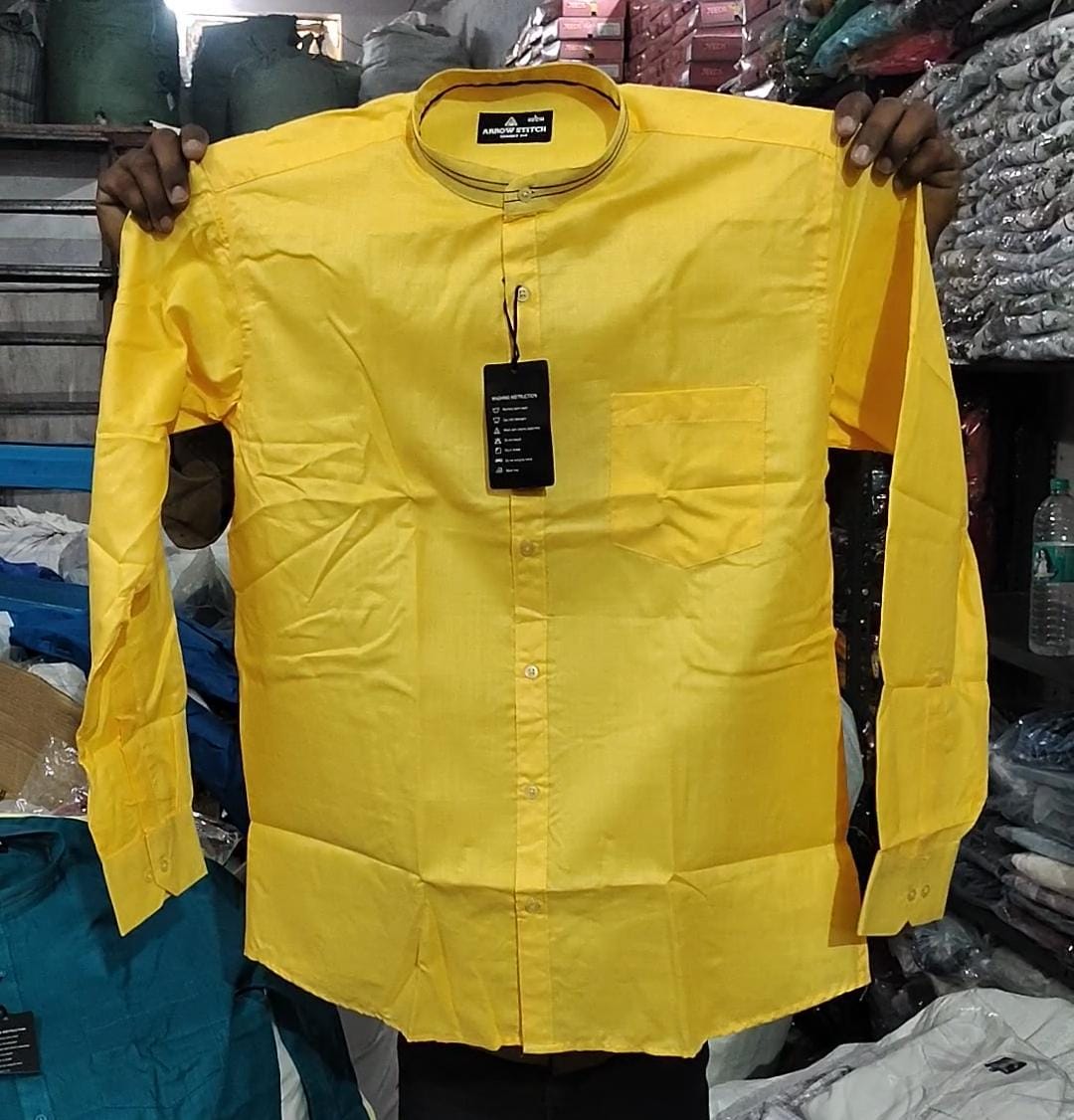 Men's Stand Collar Shirt Collection