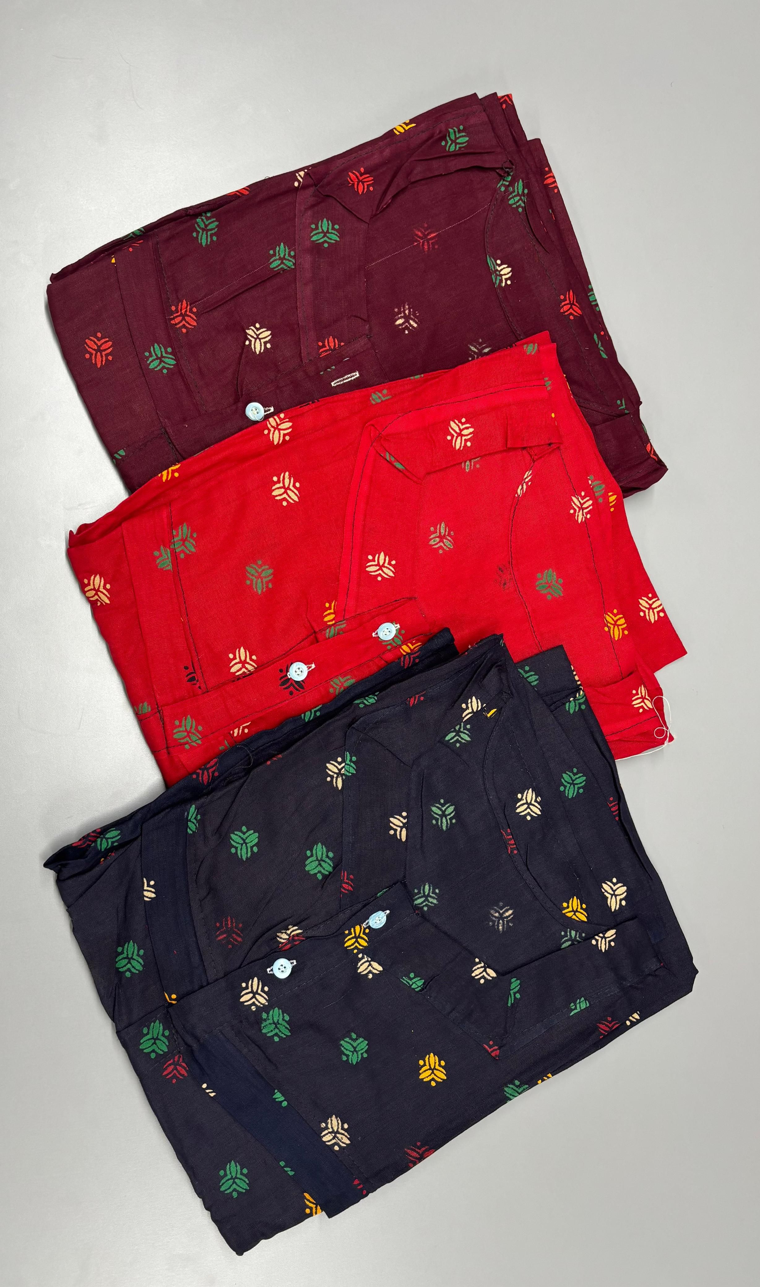 Gujri Feeding Chain Cotton Nighty