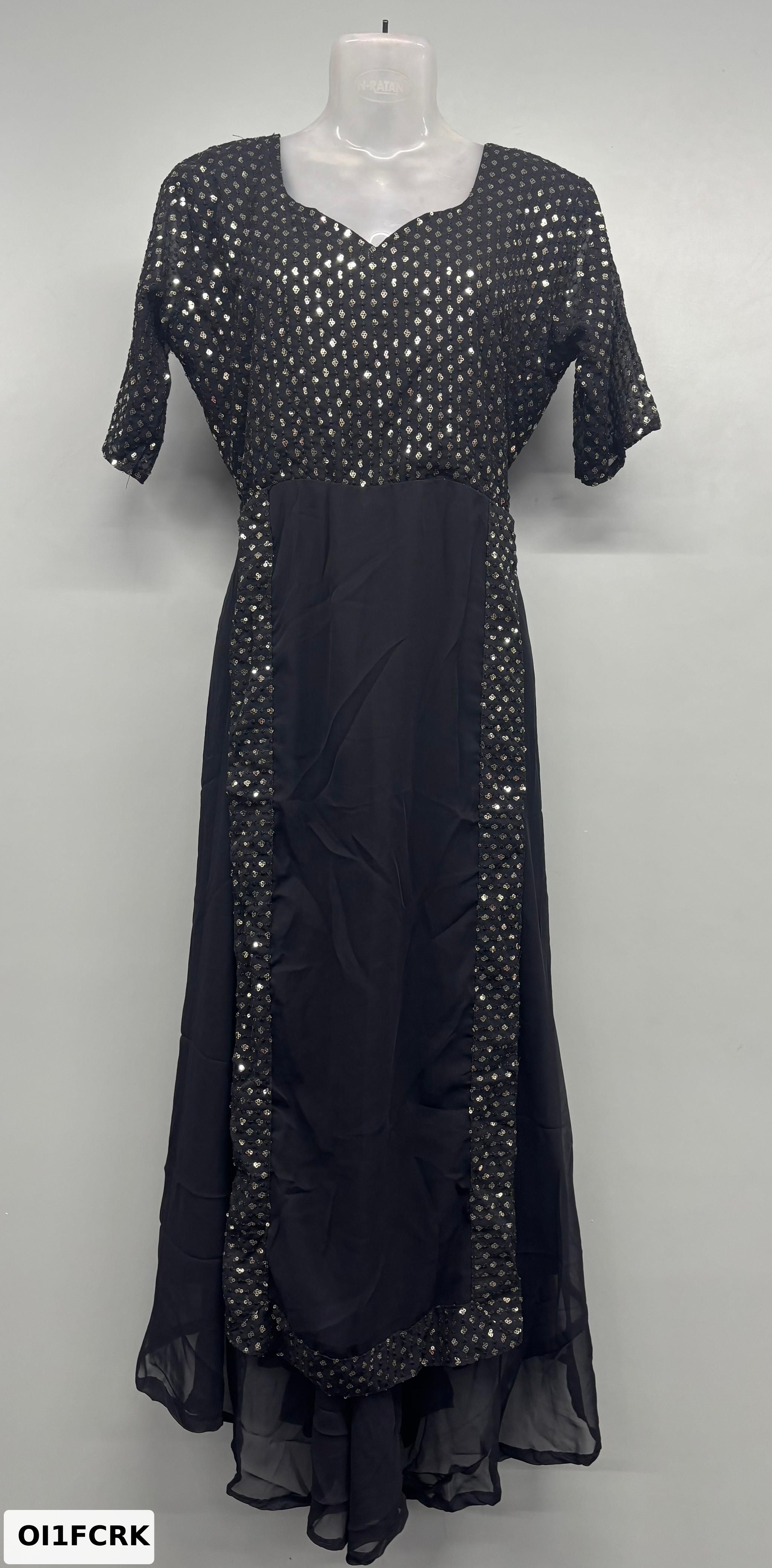Carol Piping Cotton Nighty