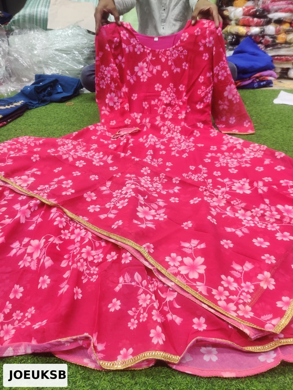Gown Dupatta Collection Georgette