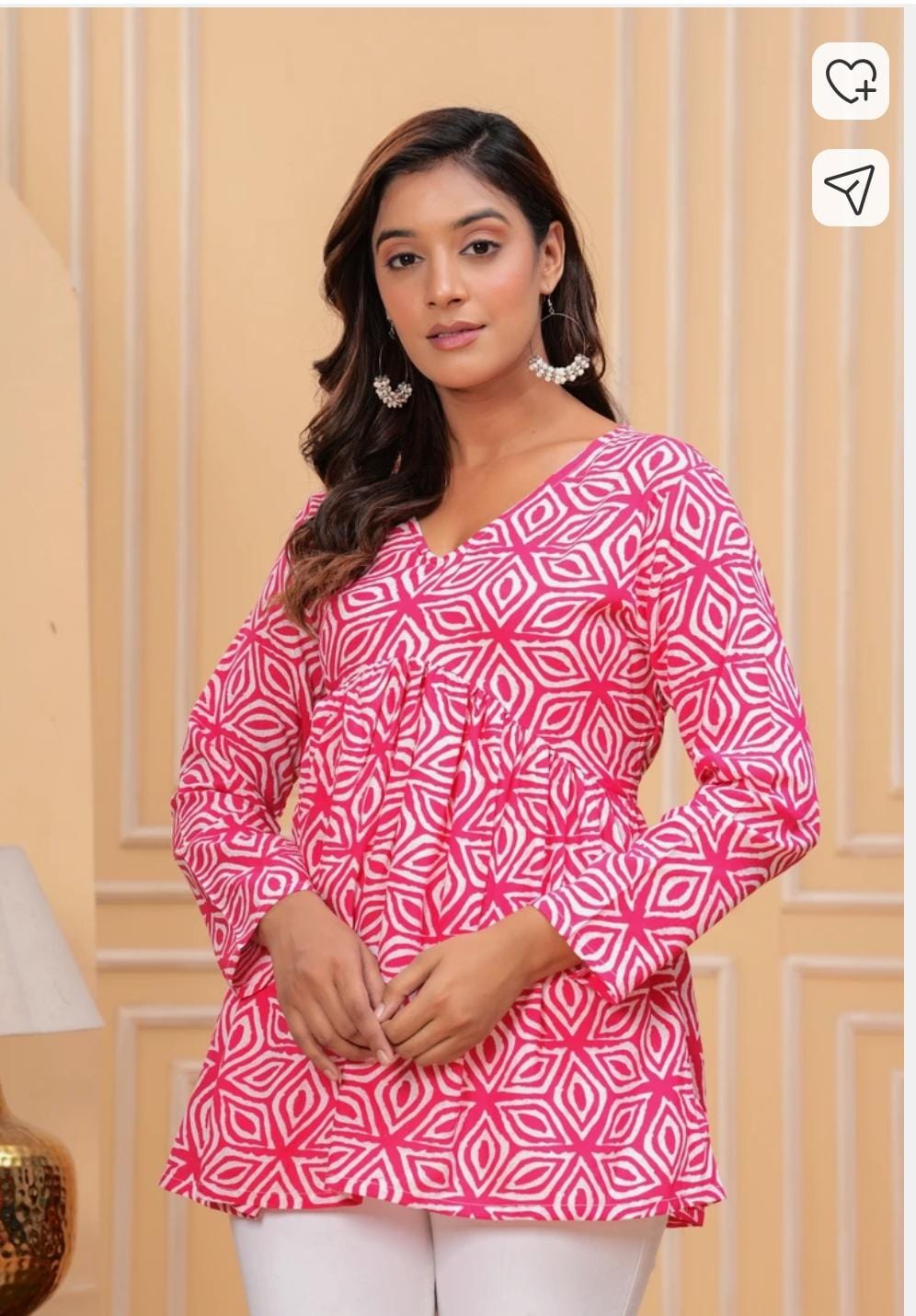 Fancy Tunic Top