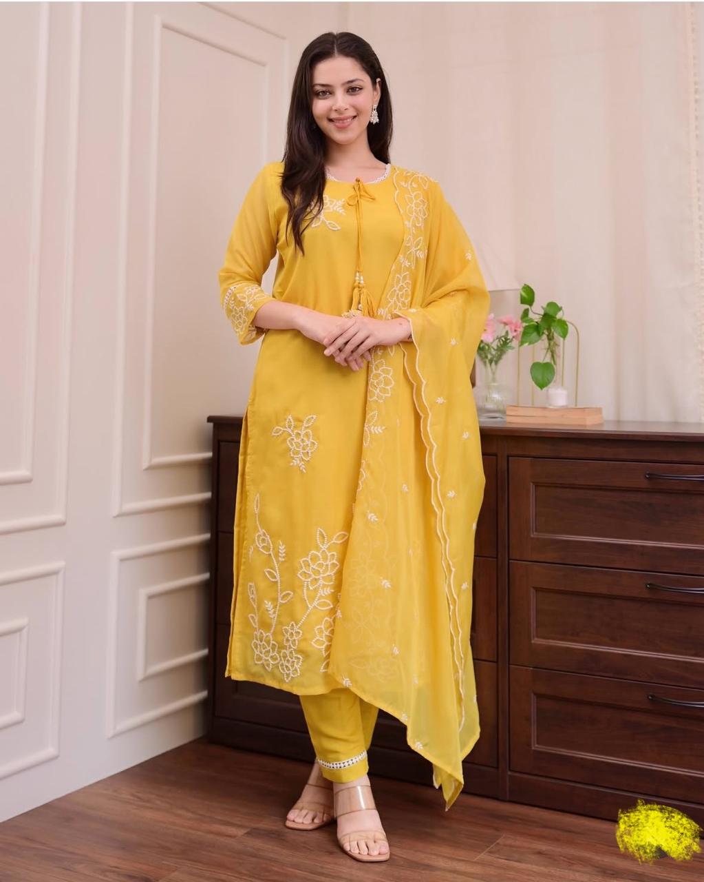 3-Piece Kurtis Collection