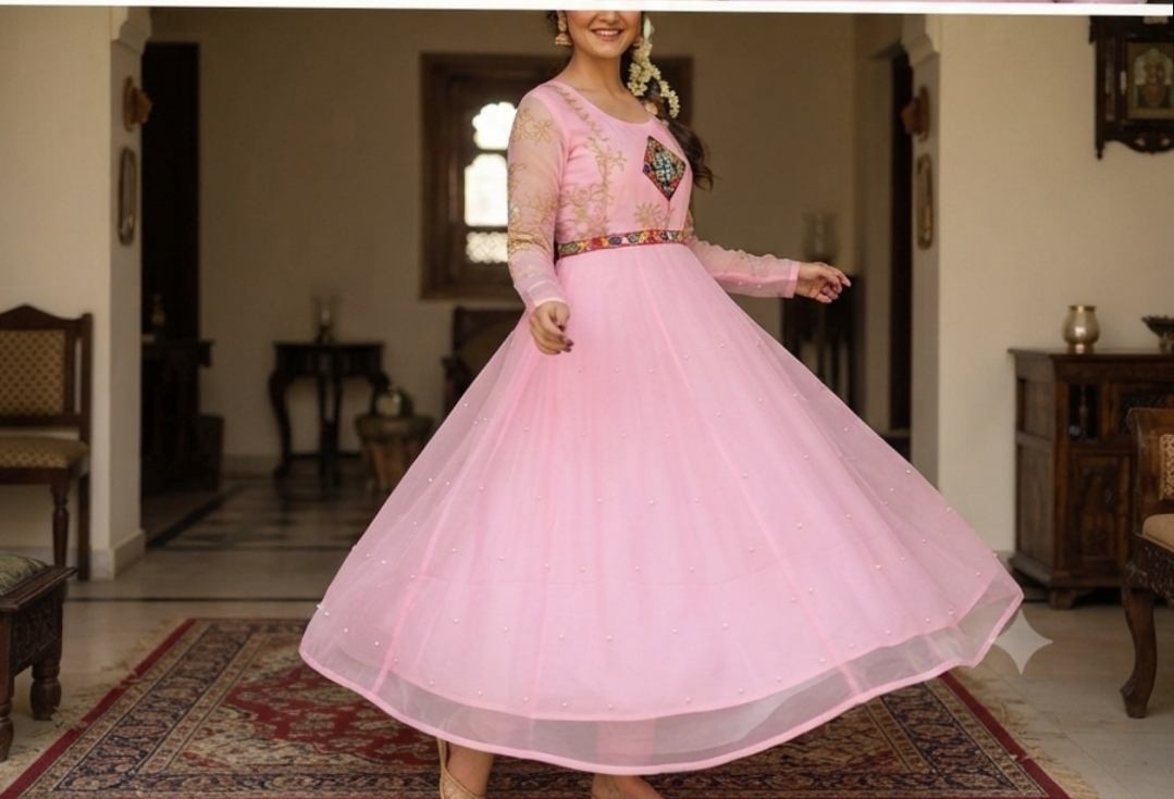 Designer One Piece With Navratri