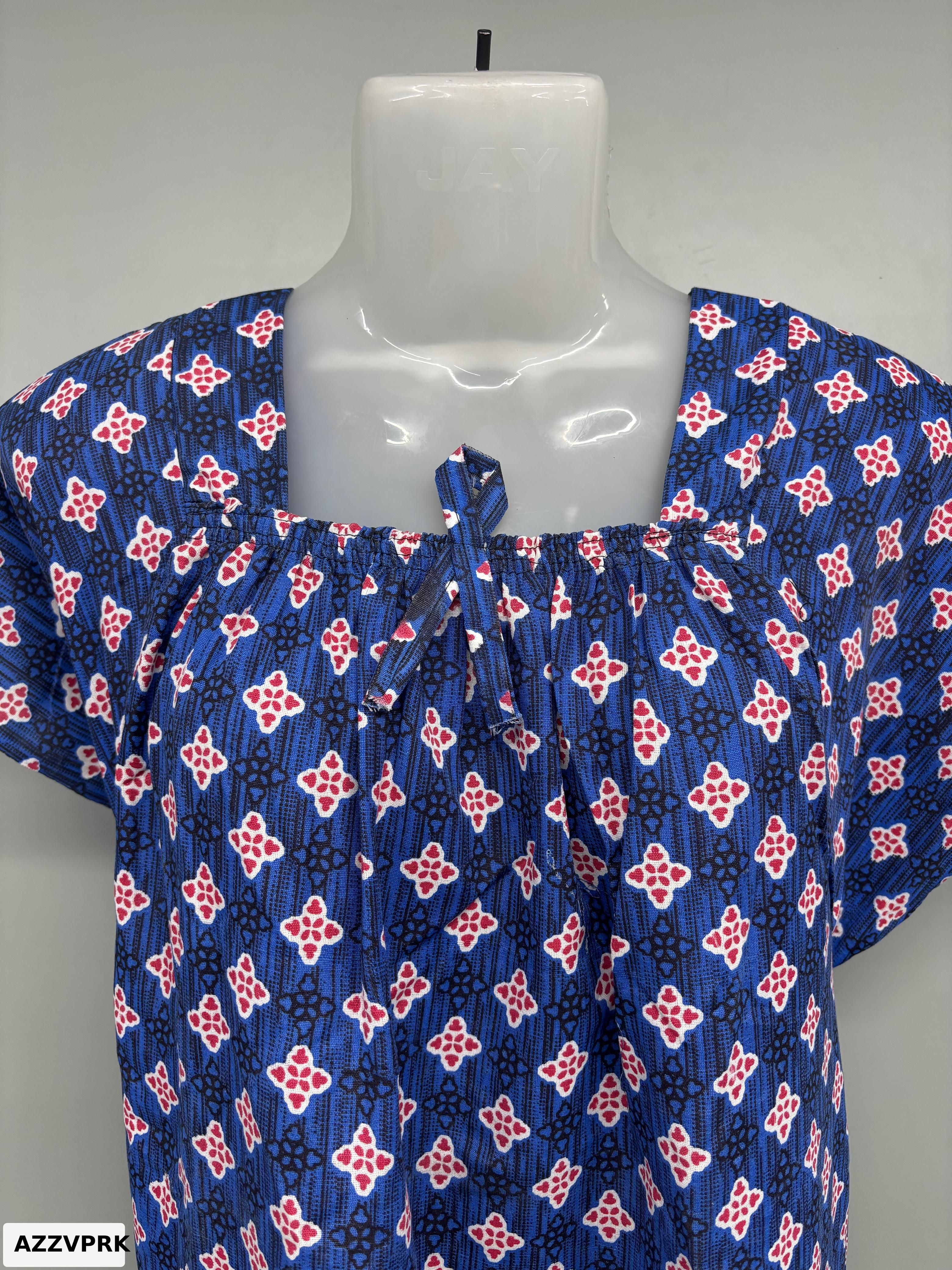 Chirag Cotton Elastic Neck Nighty