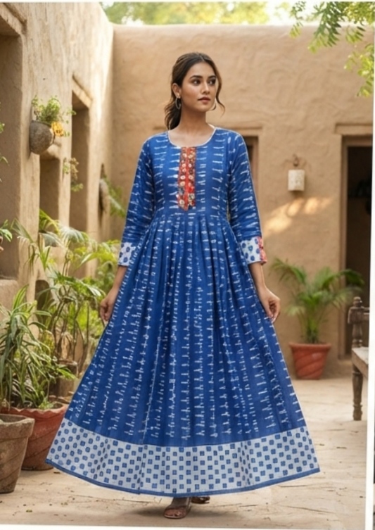 Designer One Piece With Navratri