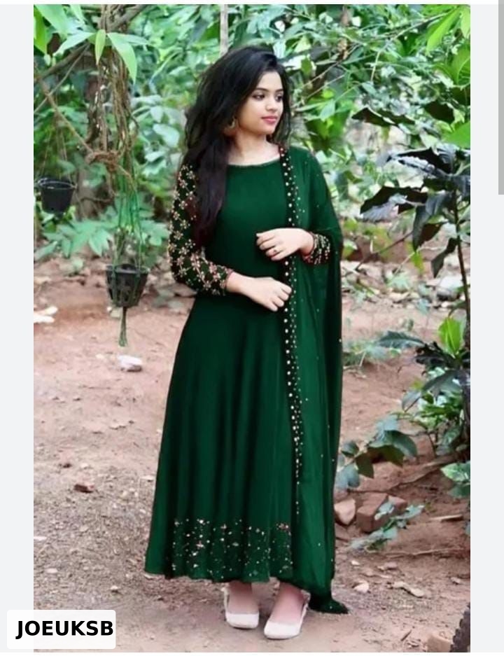 Gown Dupatta Collection Georgette