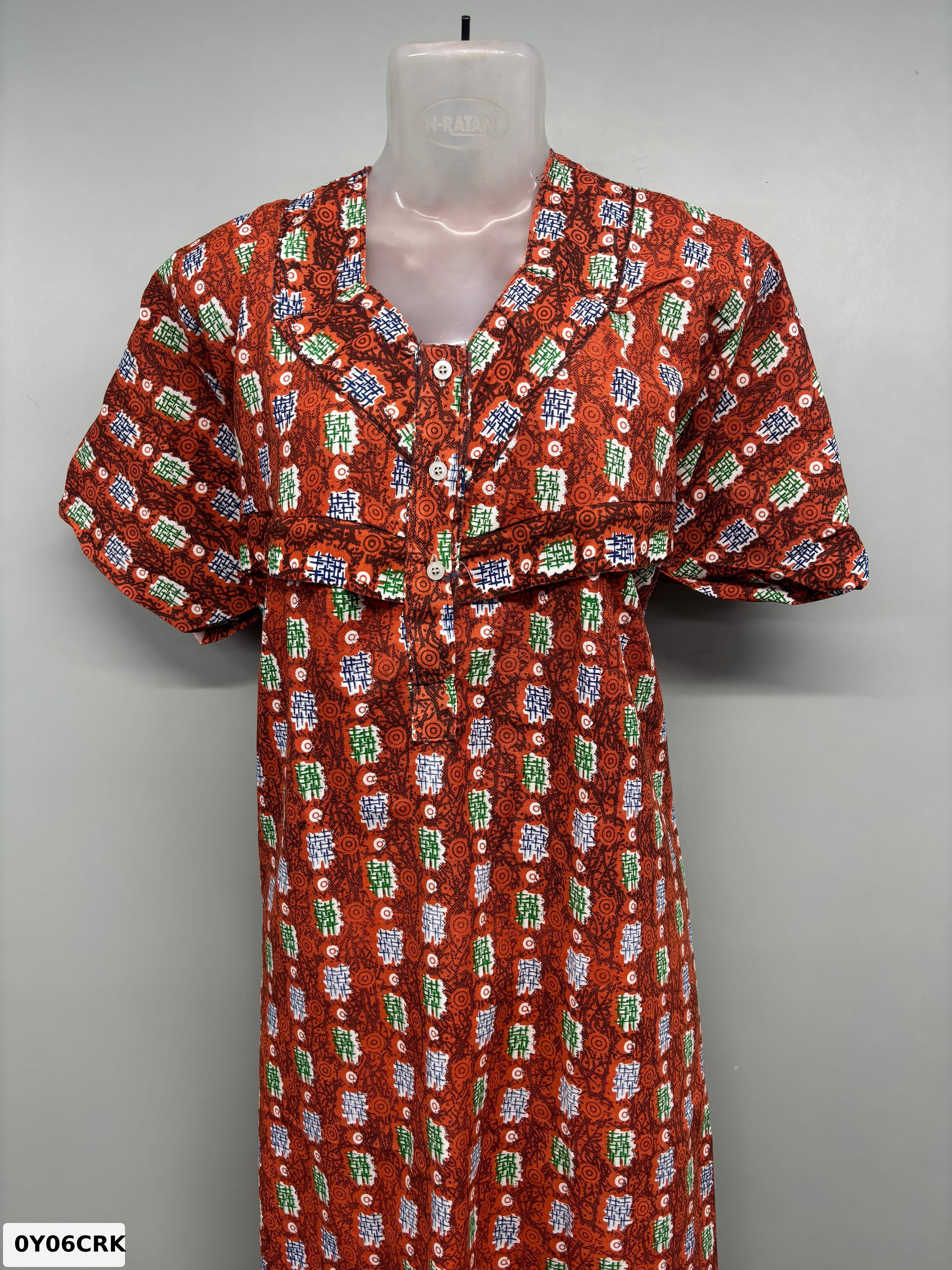 Chirag Cotton Feeding Chain Nighty