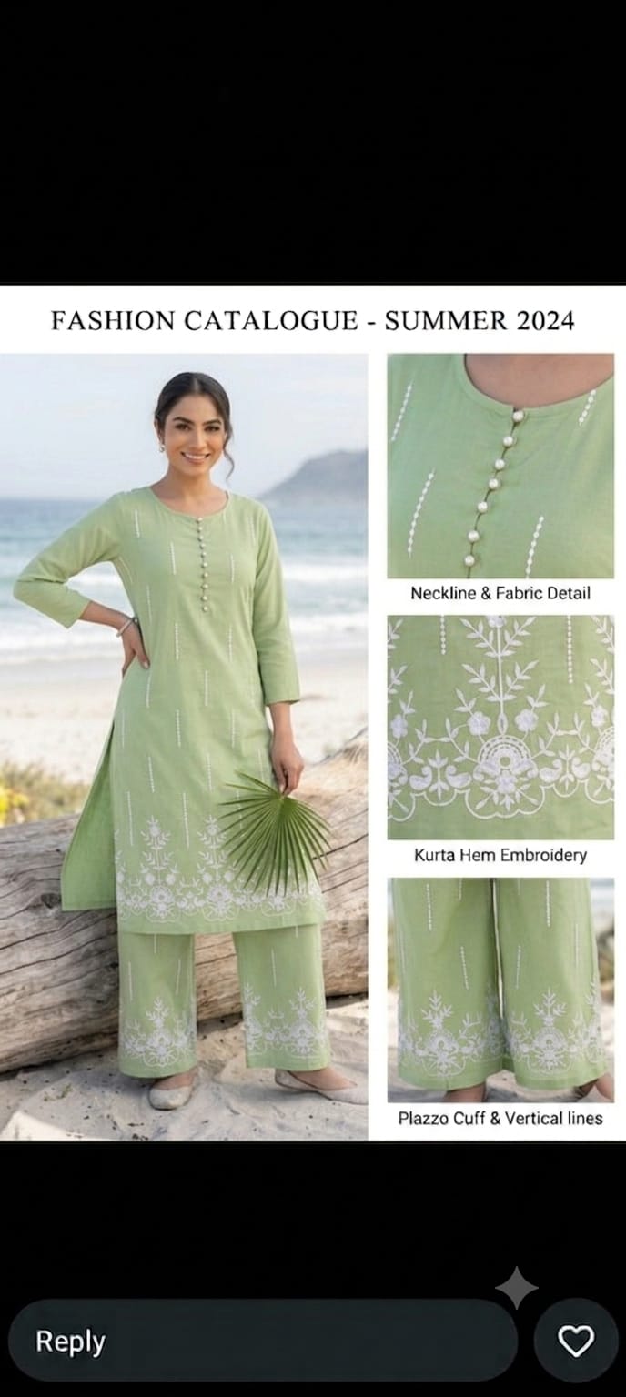 Tredig Co-Ord Set Laknvi Work Co-Ord