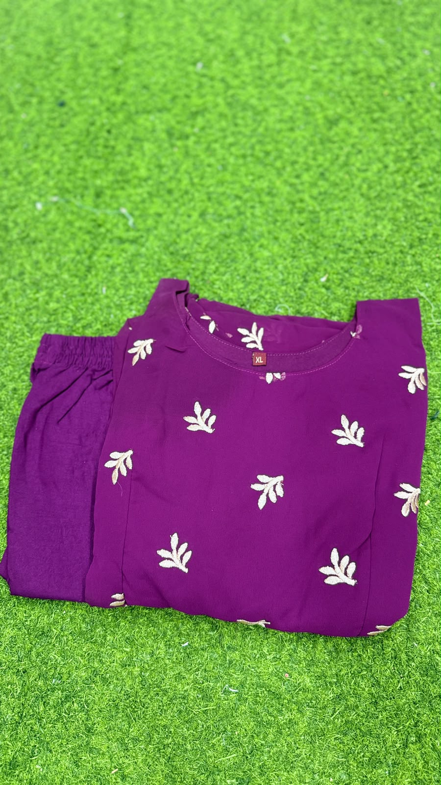 Premium Quality Gown And Pant Set