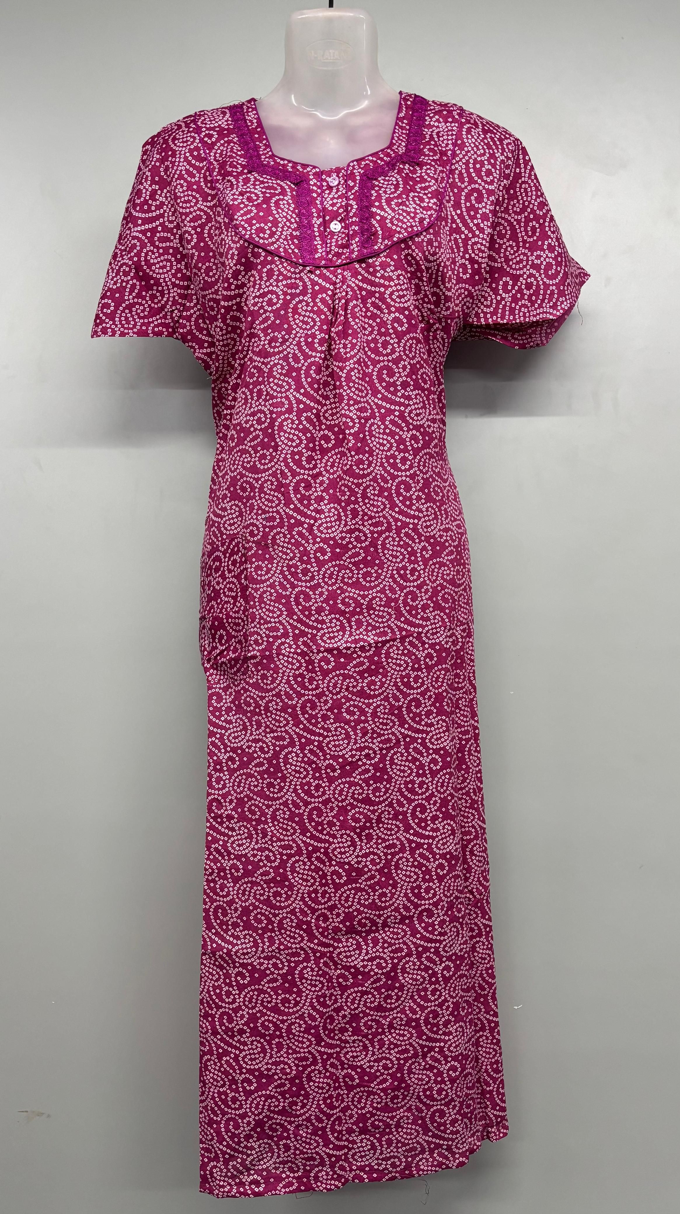 Crush Piping GPU Lace Nighty