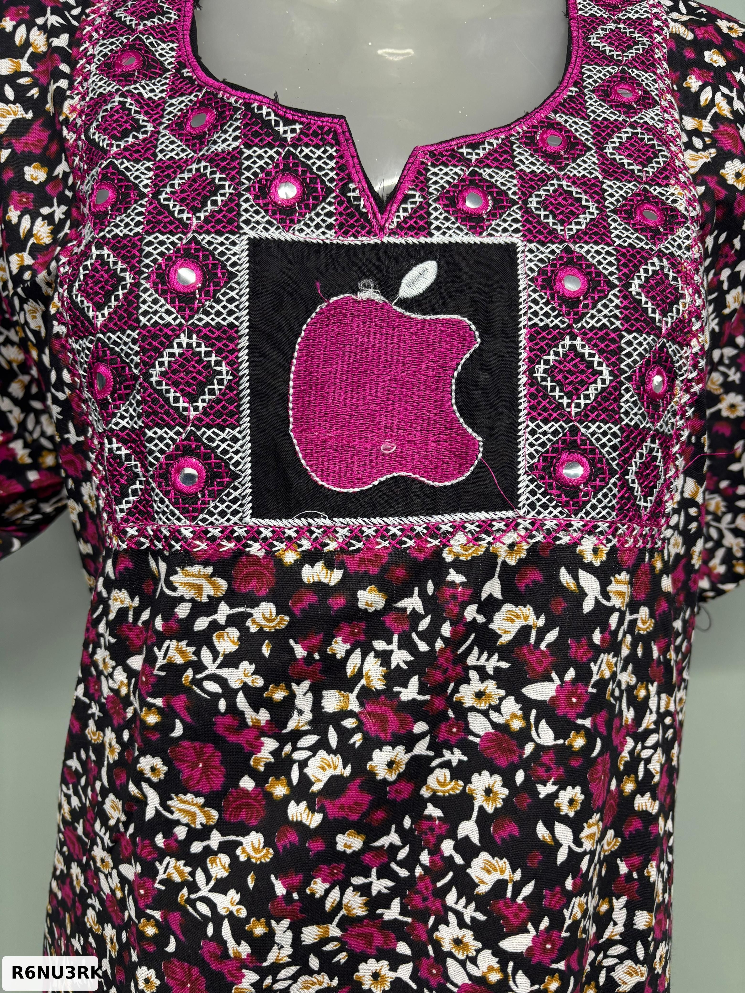 Cotton Procin Work Nighty