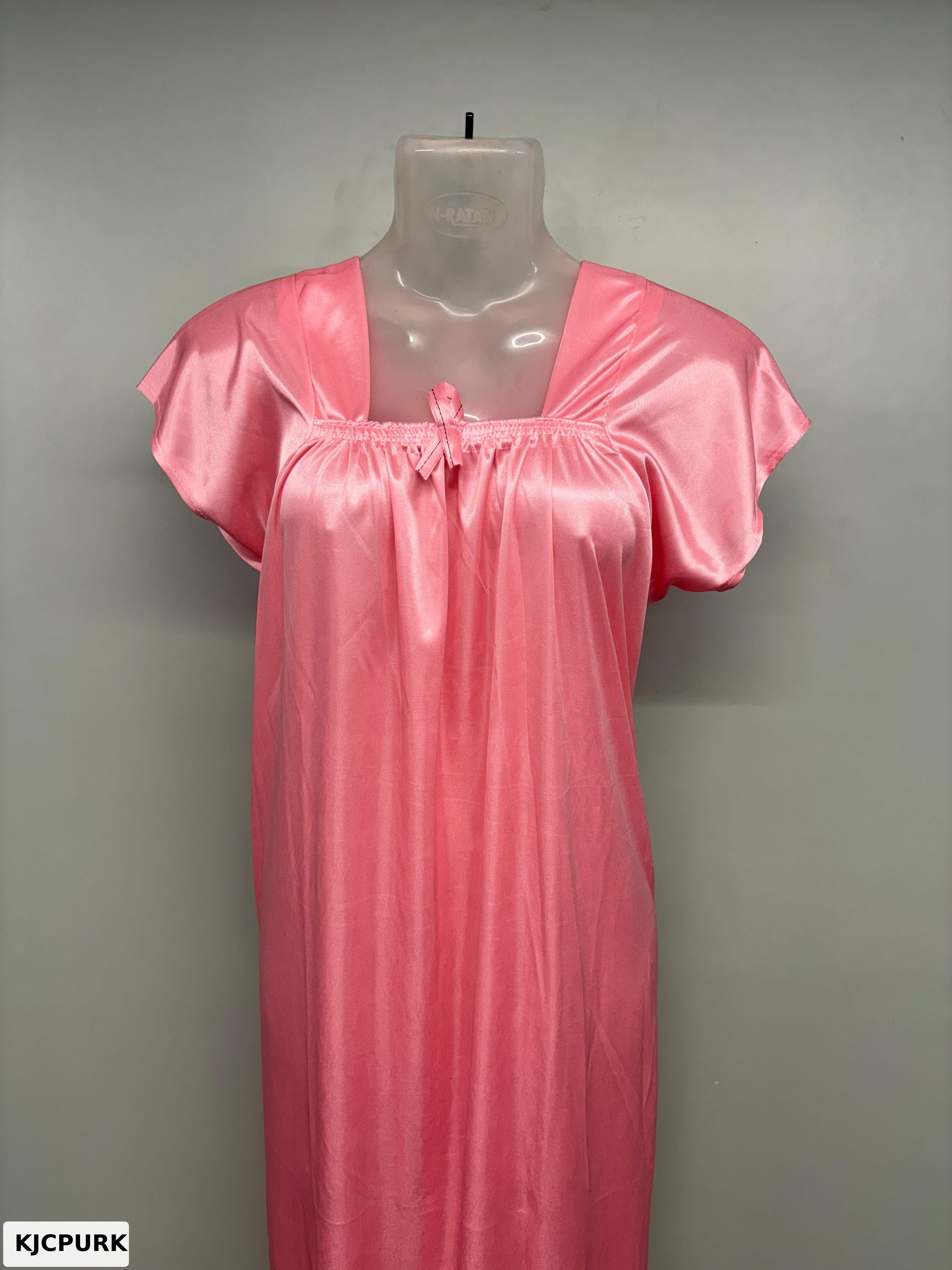Sareena Plain Elastic Nighty