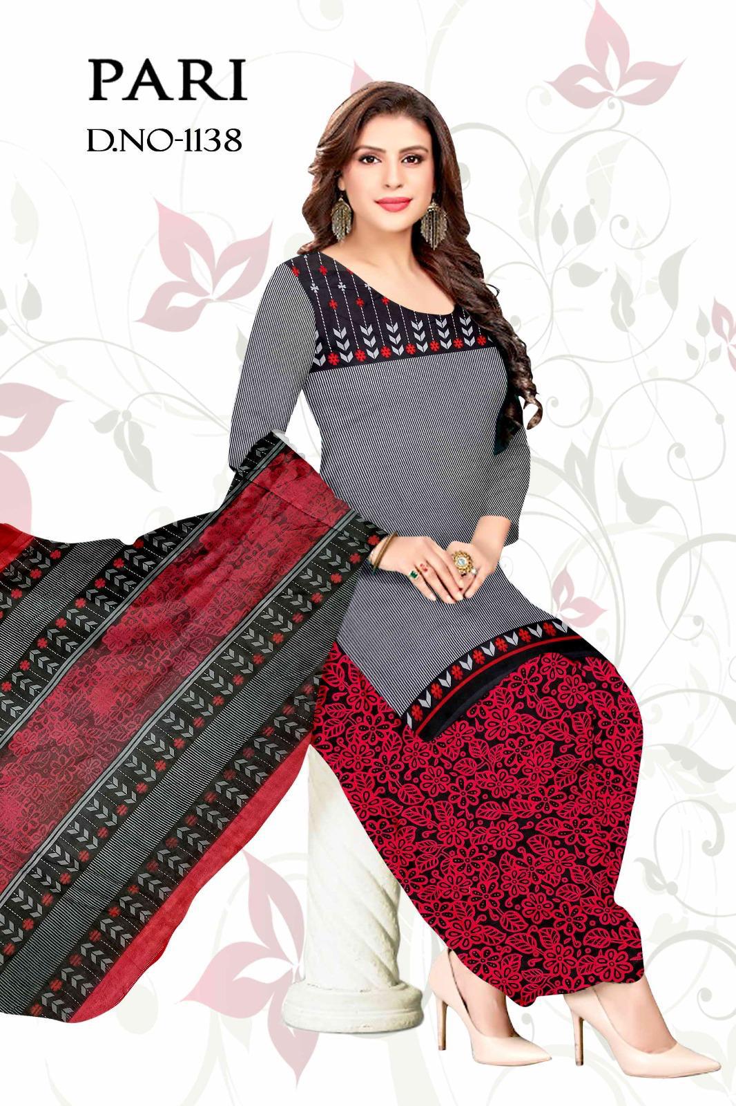Pari Unstitched 3-Piece Salwar Suit