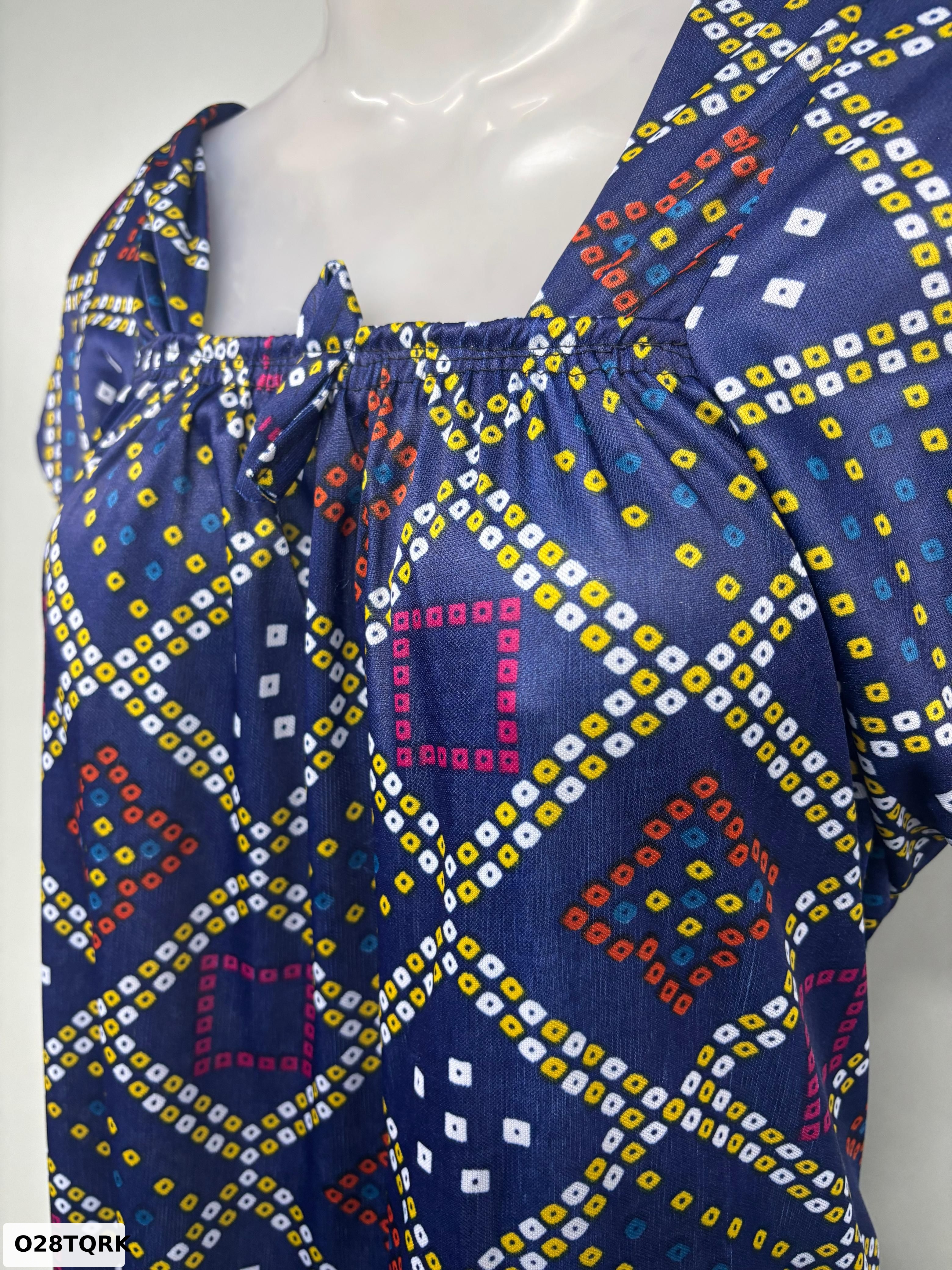 Sareena Print Elastic Nighty