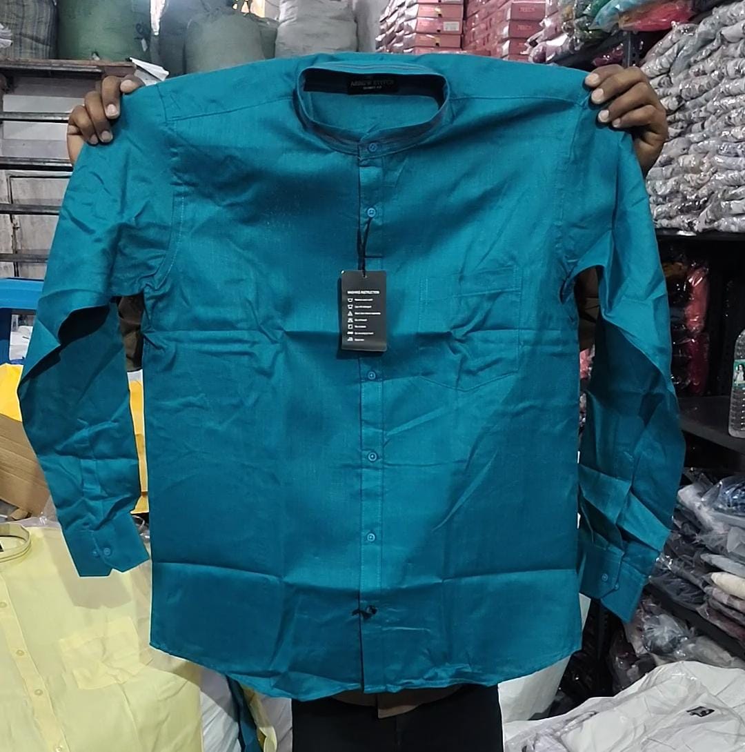 Men's Stand Collar Shirt Collection