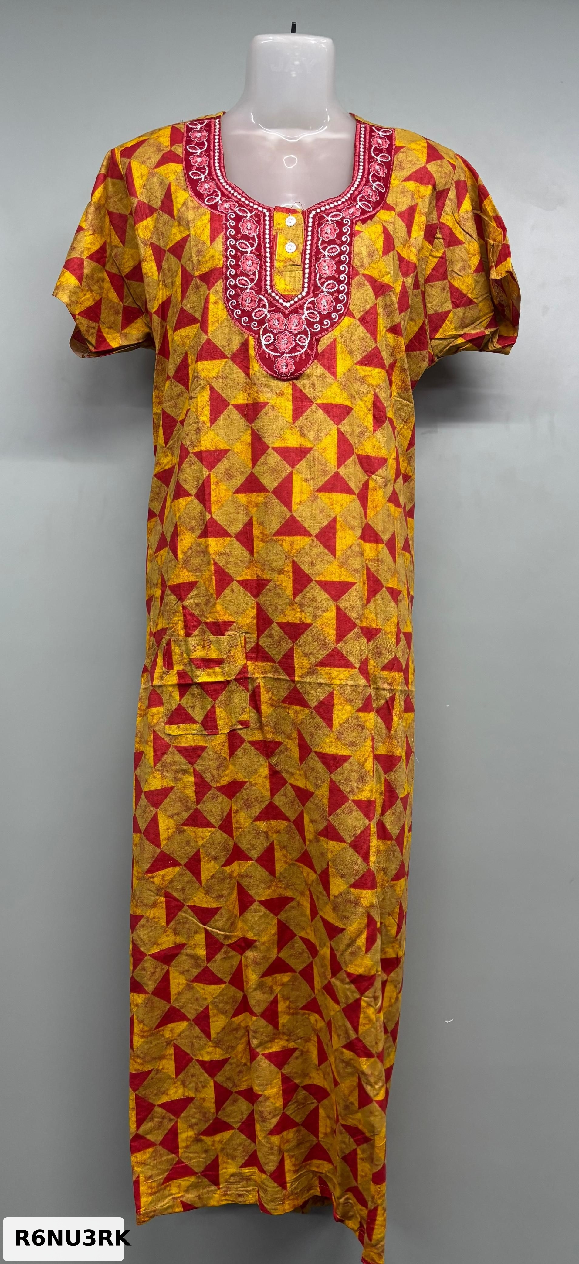 Cotton Procin Work Nighty
