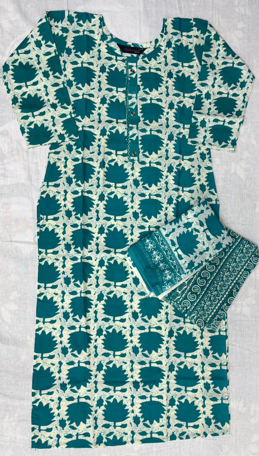 Ladies 3-Piece Pure Cotton Set