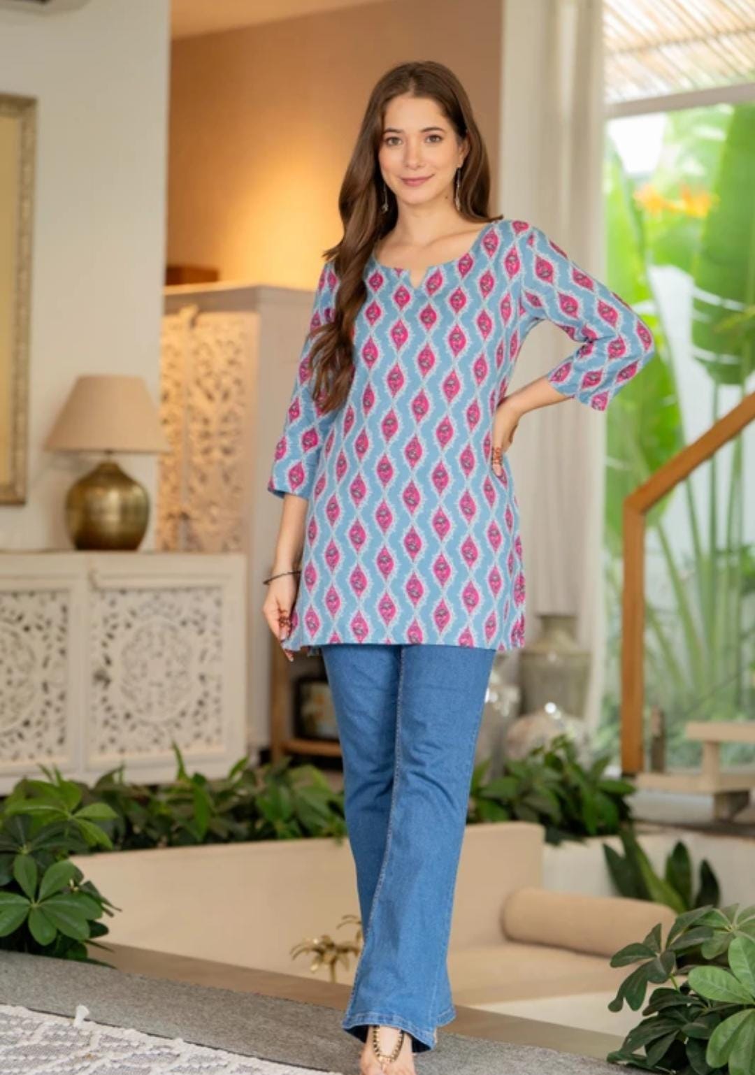 Fancy Tunic Top