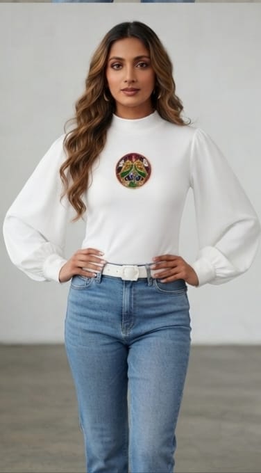 Navratri Special Ladies Top & T-Shirt With Navratri Patch Collection