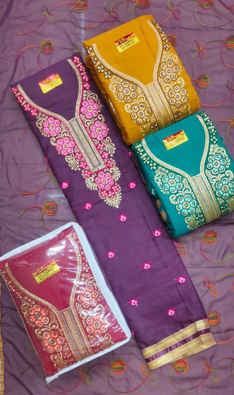 24 Carat Unstitched Suit