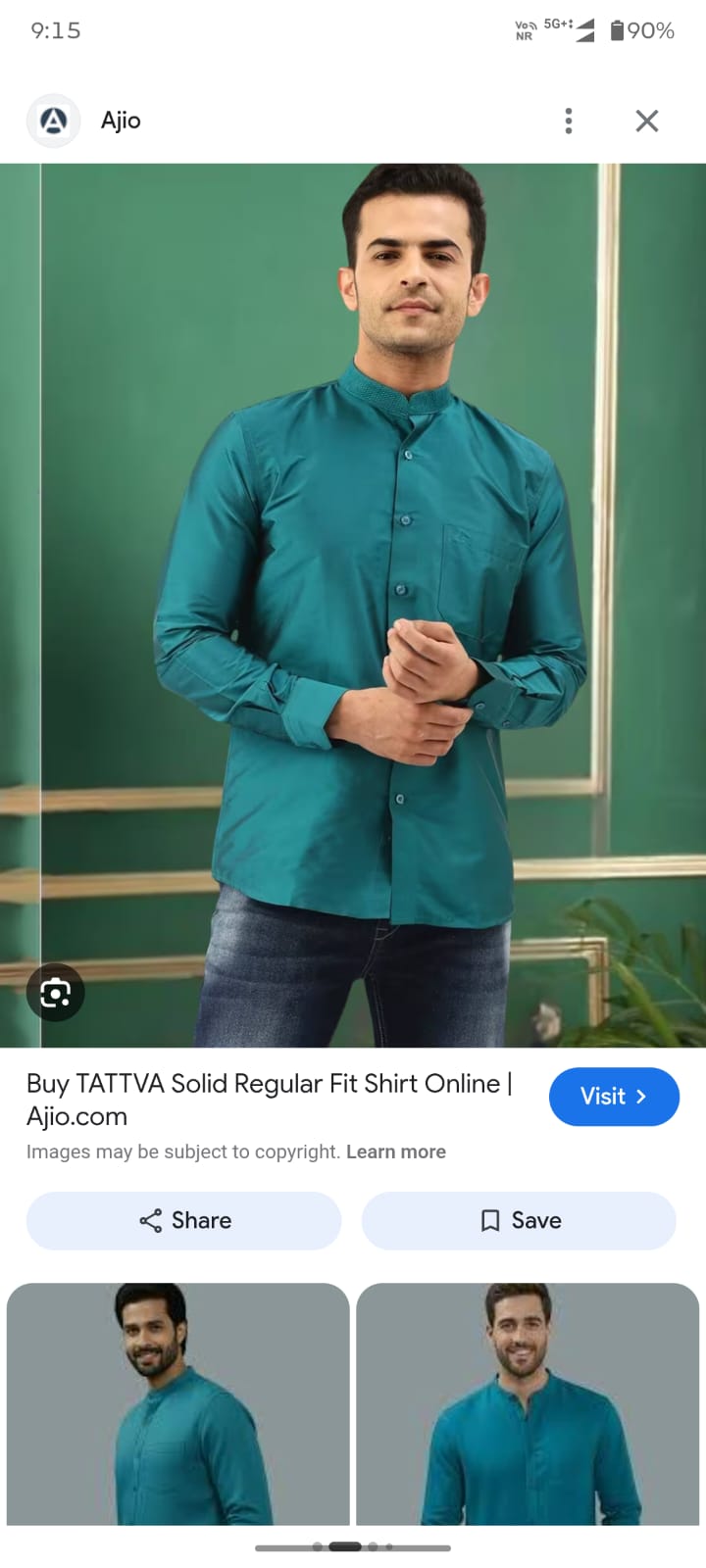 Men's Stand Collar Shirt Collection