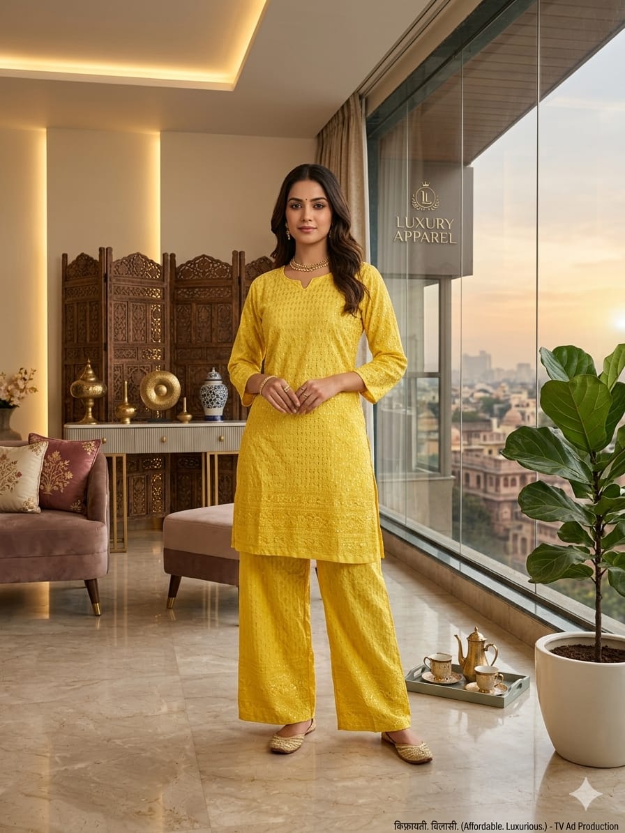 Fancy Co-Ord Set Fancy Palazzo Style Co-Ord Set